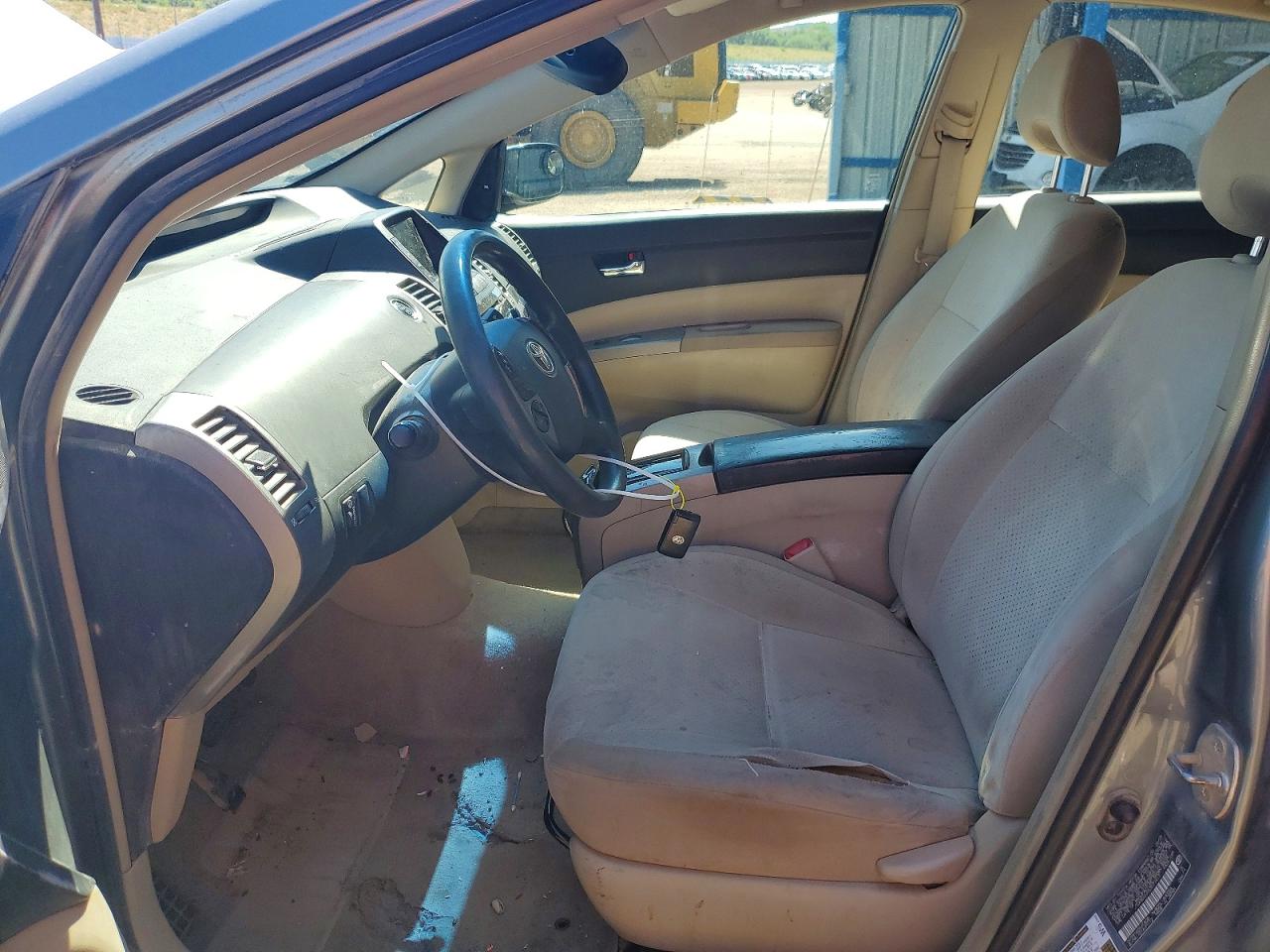 2005 Toyota Prius Base Gray vin: JTDKB20UX53077417