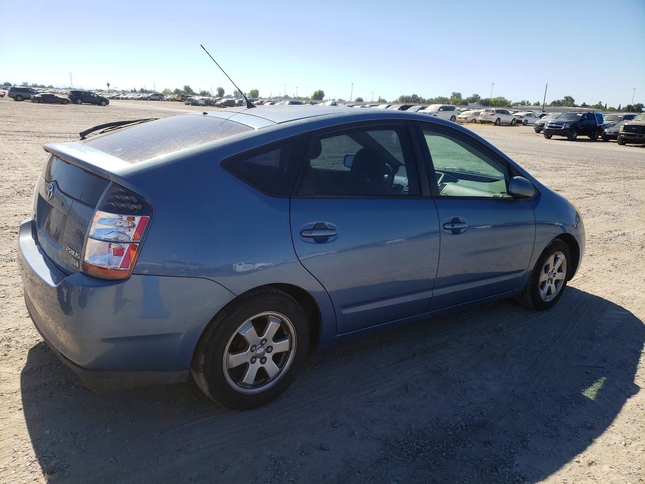 2005 Toyota Prius Base Blue vin: JTDKB20UX53077997