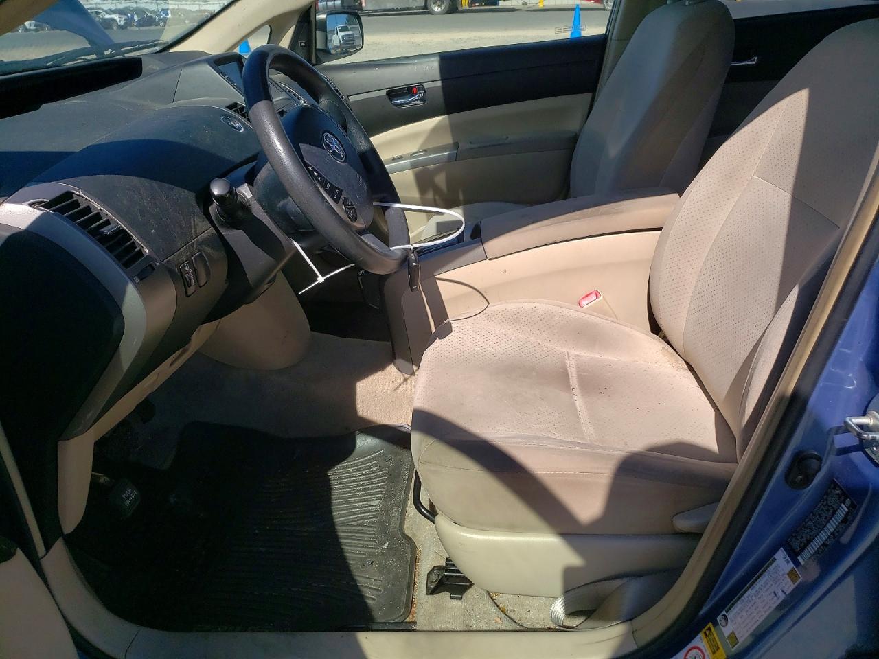 2005 Toyota Prius Base Blue vin: JTDKB20UX53077997