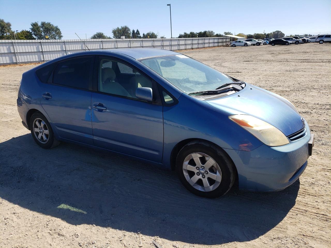 2005 Toyota Prius Base Blue vin: JTDKB20UX53077997