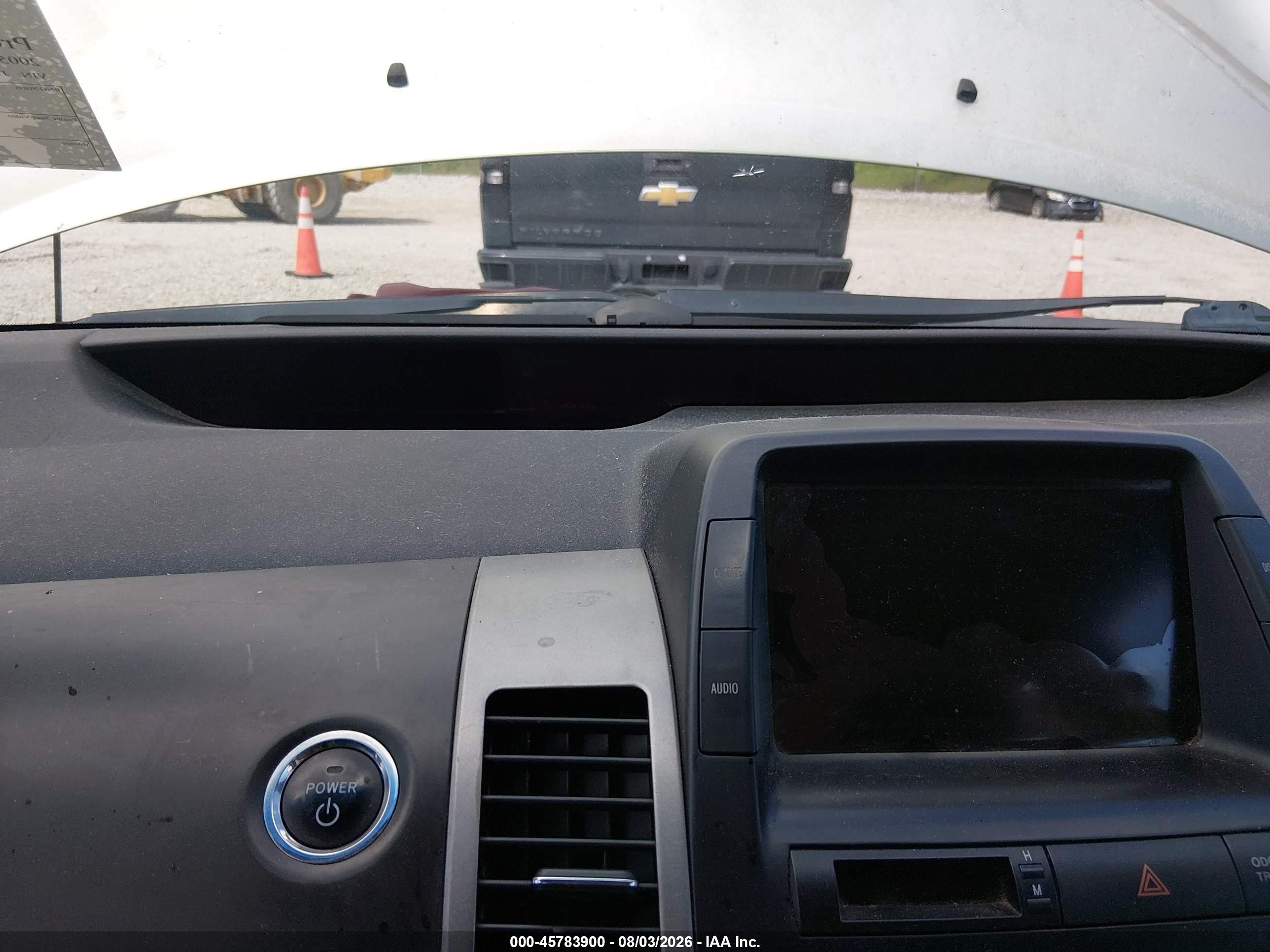 2005 Toyota Prius   Gray vin: JTDKB20UX53085212