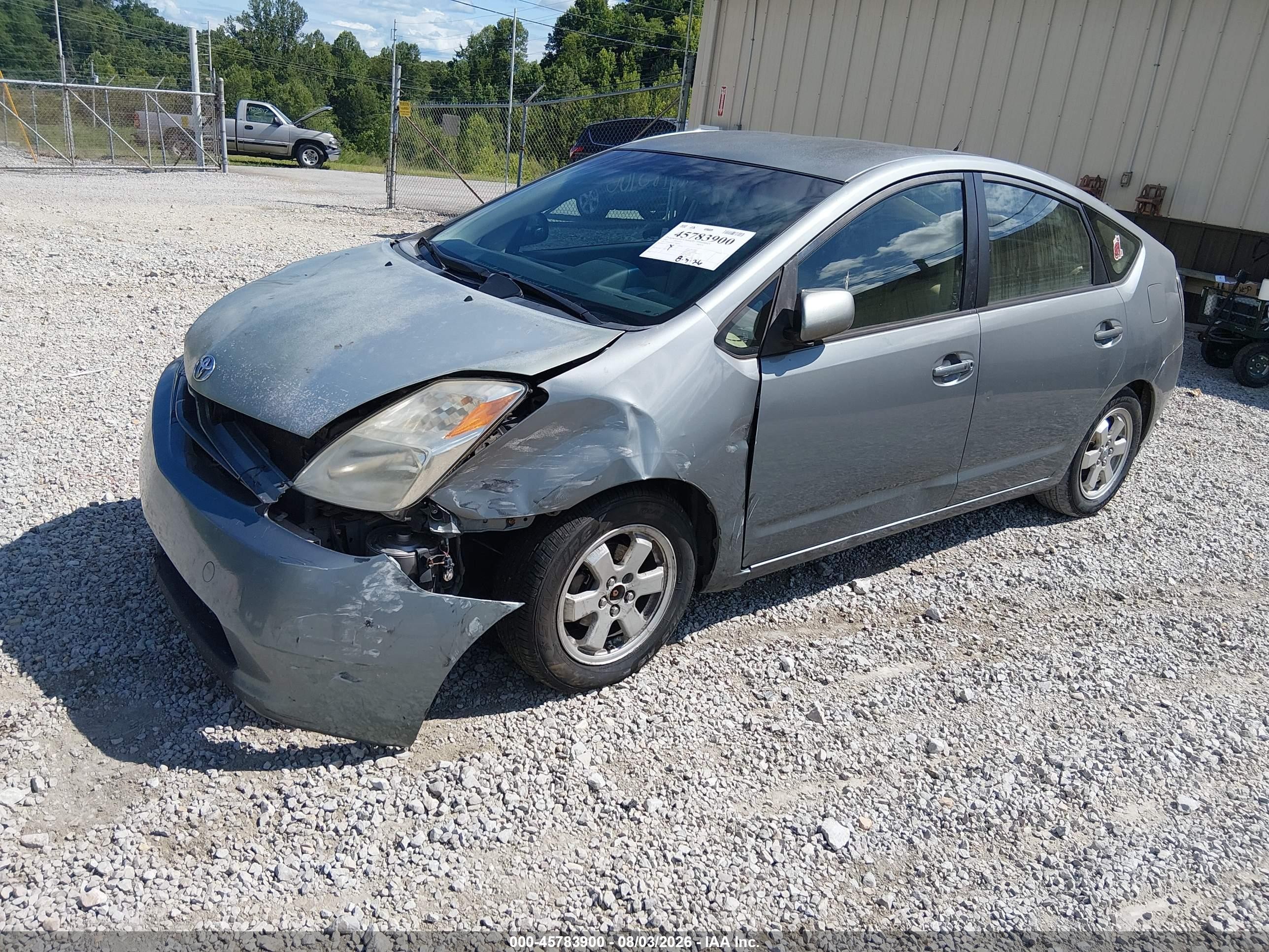 2005 Toyota Prius   Gray vin: JTDKB20UX53085212