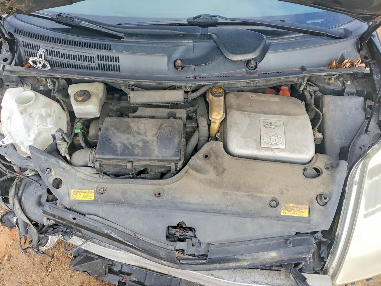 2005 Toyota Prius Base Black vin: JTDKB20UX53089373