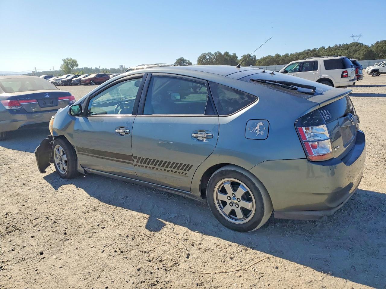 2005 Toyota Prius Серый vin: JTDKB20UX53101439