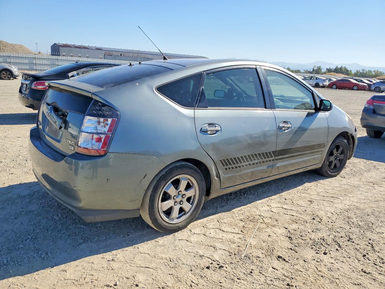 2005 Toyota Prius Серый vin: JTDKB20UX53101439