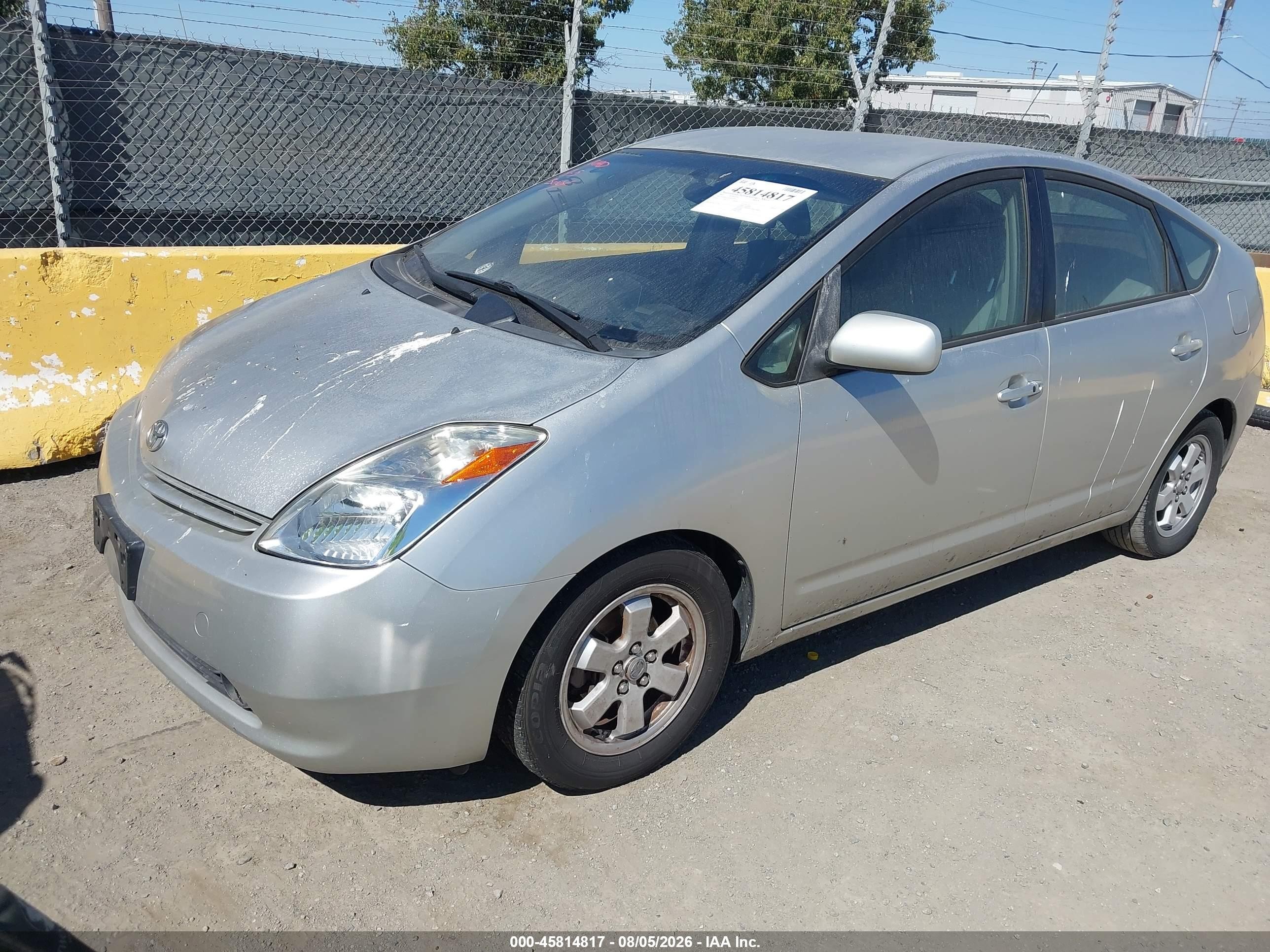 2005 Toyota Prius   Gray vin: JTDKB20UX53103109