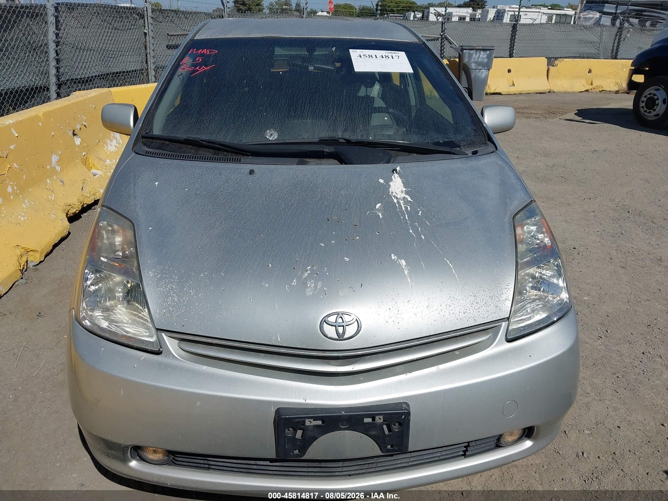 2005 Toyota Prius   Gray vin: JTDKB20UX53103109