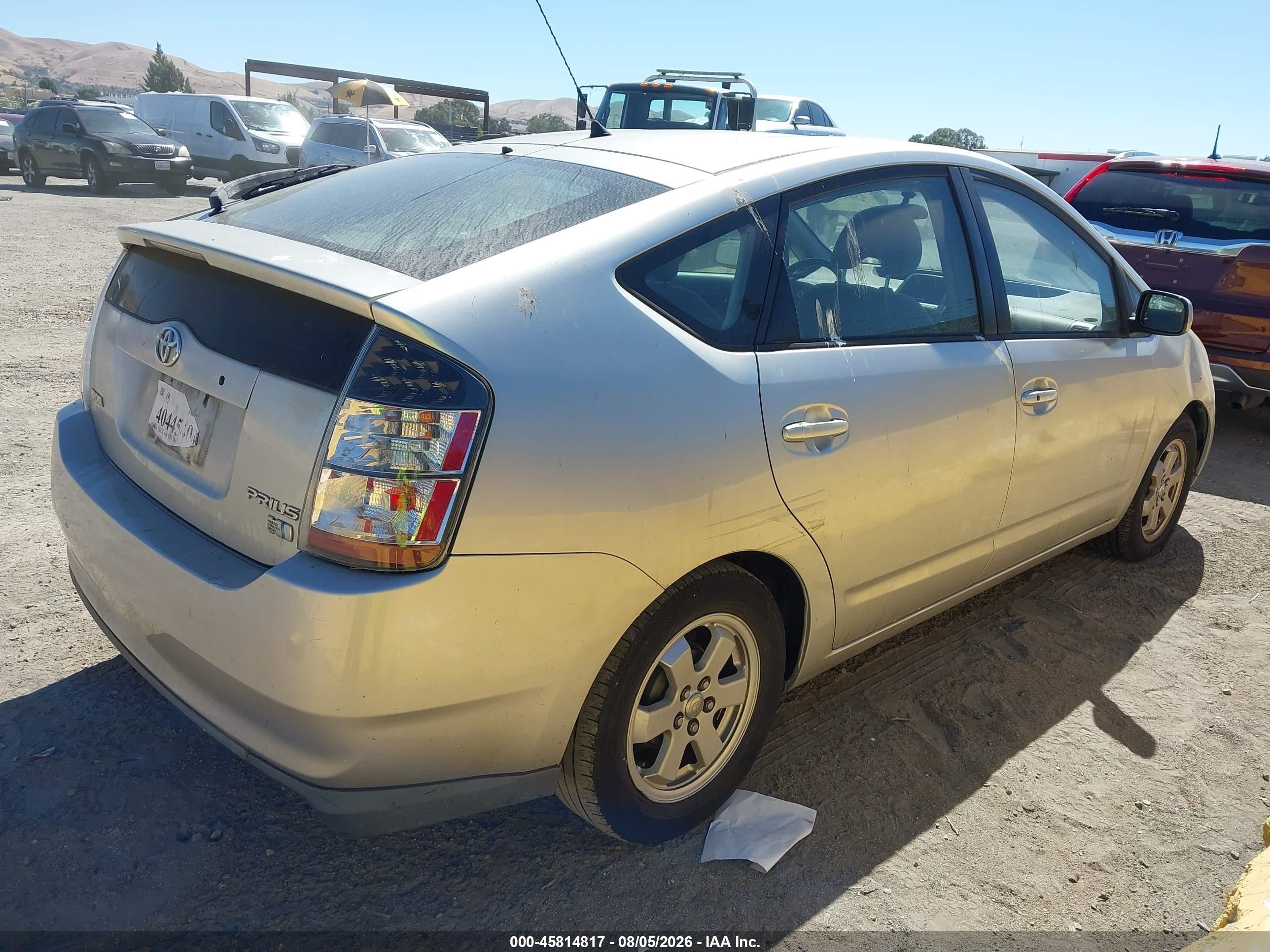 2005 Toyota Prius   Gray vin: JTDKB20UX53103109