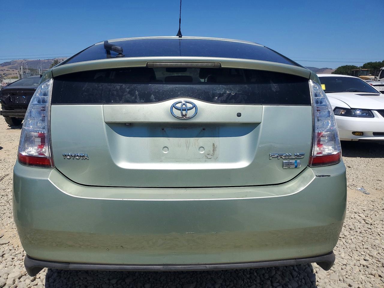 2006 Toyota Prius Base Turquoise vin: JTDKB20UX63141621