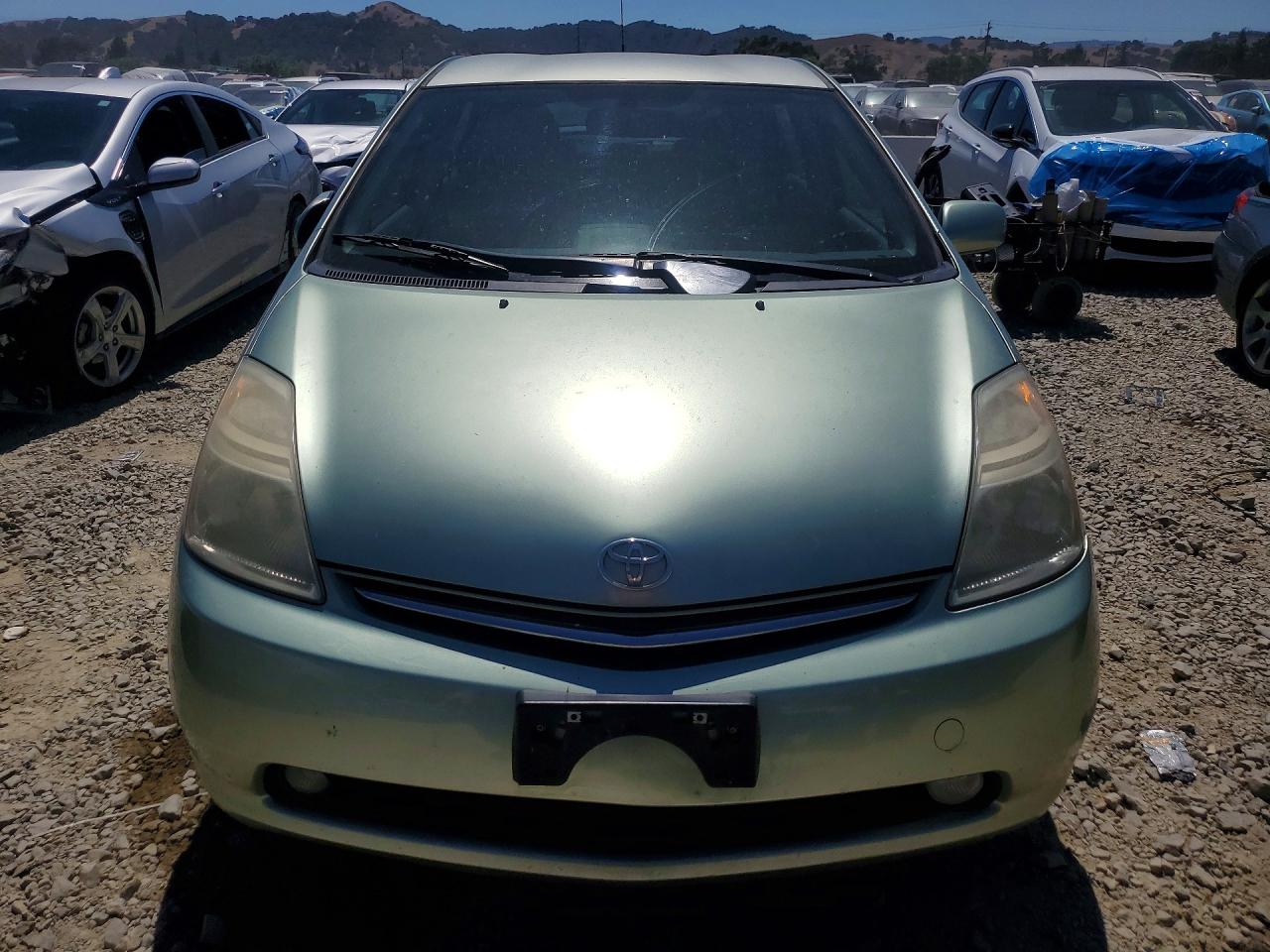 2006 Toyota Prius Base Turquoise vin: JTDKB20UX63141621