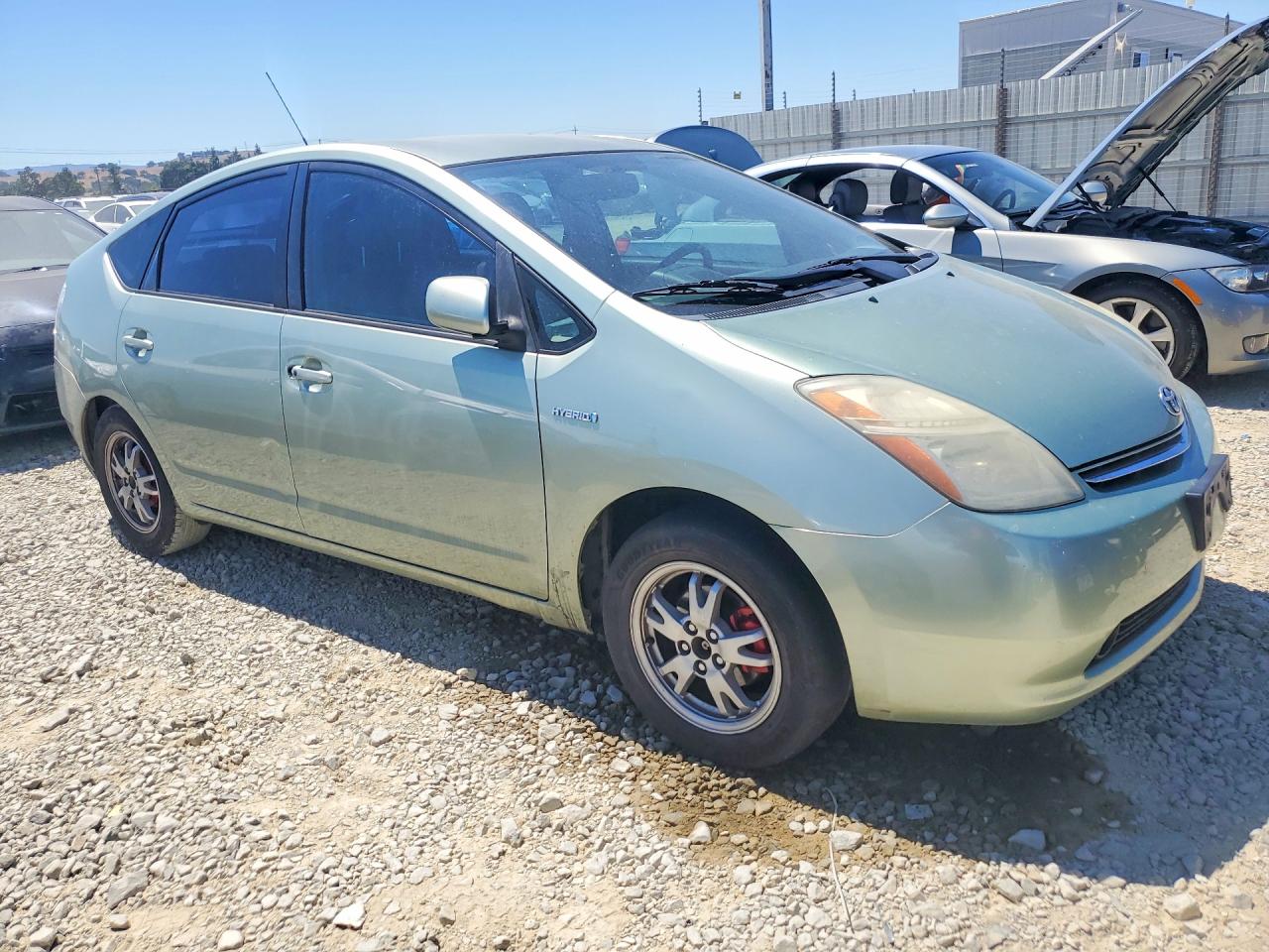 2006 Toyota Prius Base Turquoise vin: JTDKB20UX63141621
