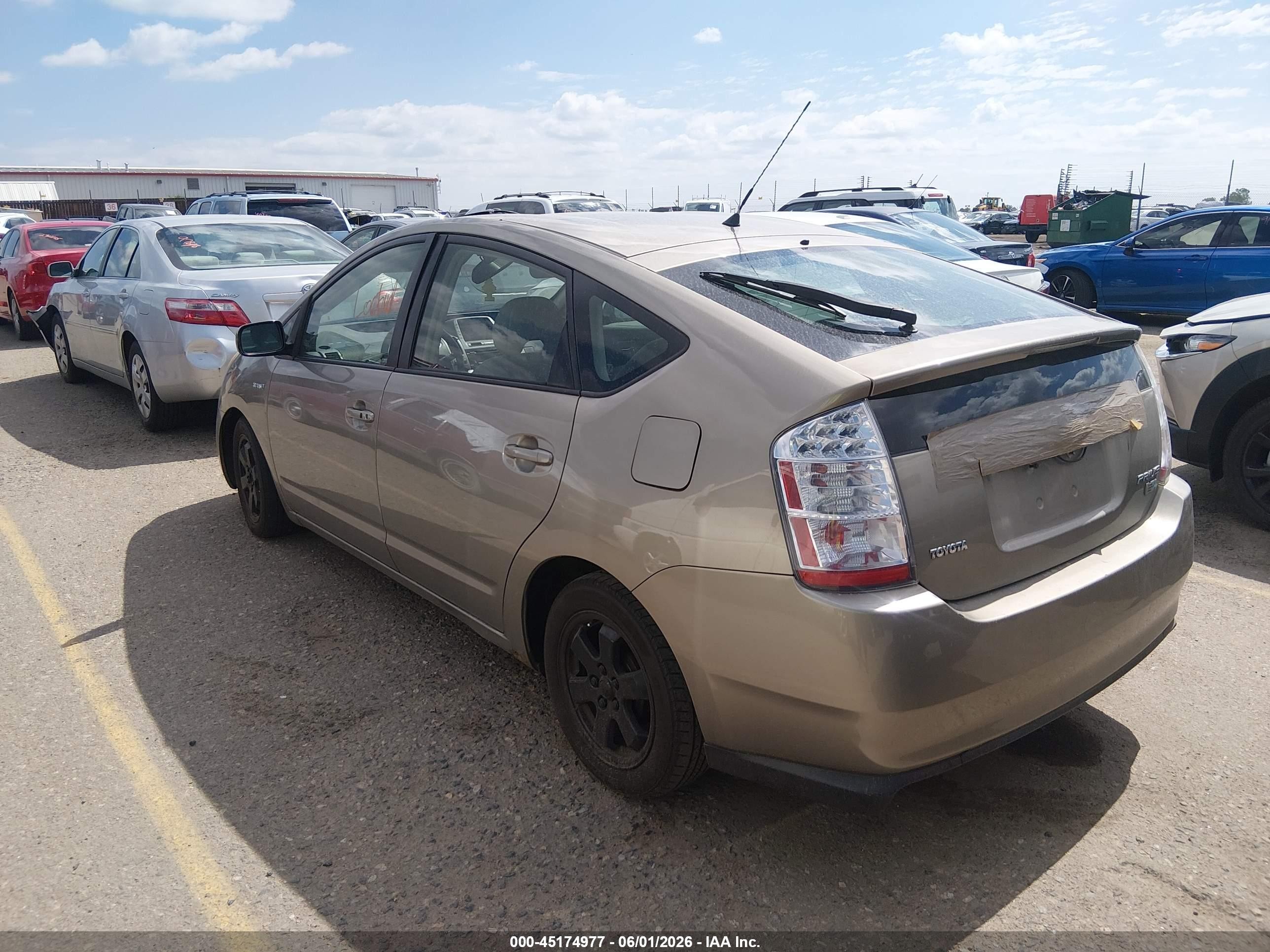 2006 Toyota Prius   Gold vin: JTDKB20UX63146933