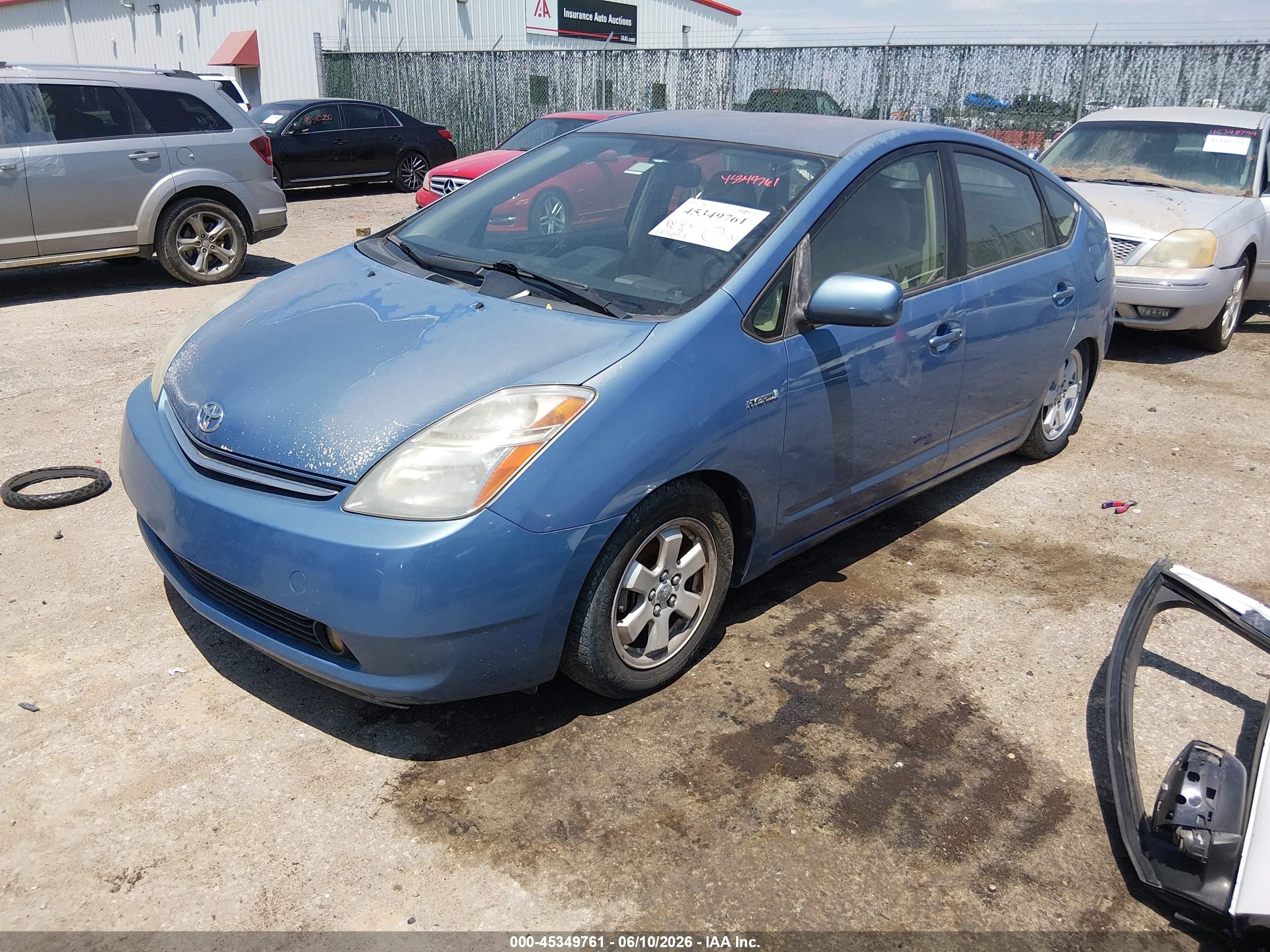 2006 Toyota Prius   Blue vin: JTDKB20UX63153610