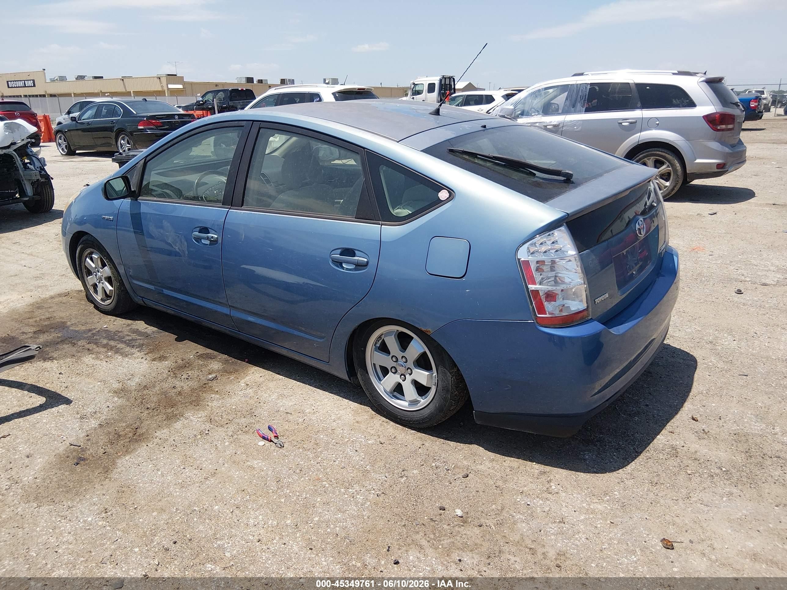 2006 Toyota Prius   Blue vin: JTDKB20UX63153610