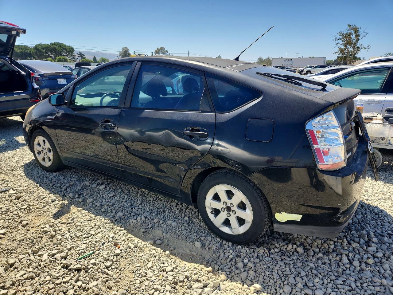 2006 Toyota Prius Base Black vin: JTDKB20UX63156216
