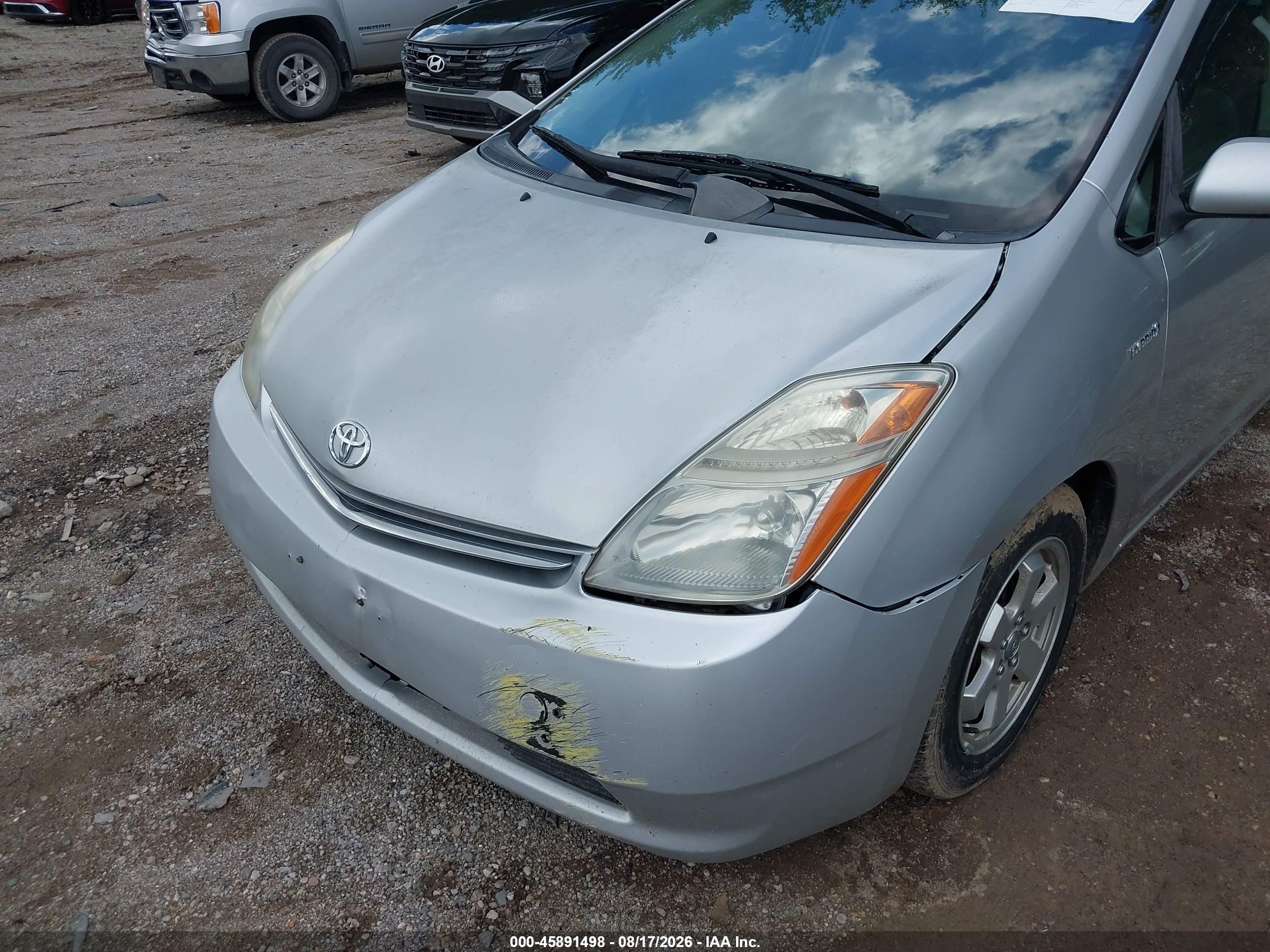 2006 Toyota Prius   Silver vin: JTDKB20UX63186865