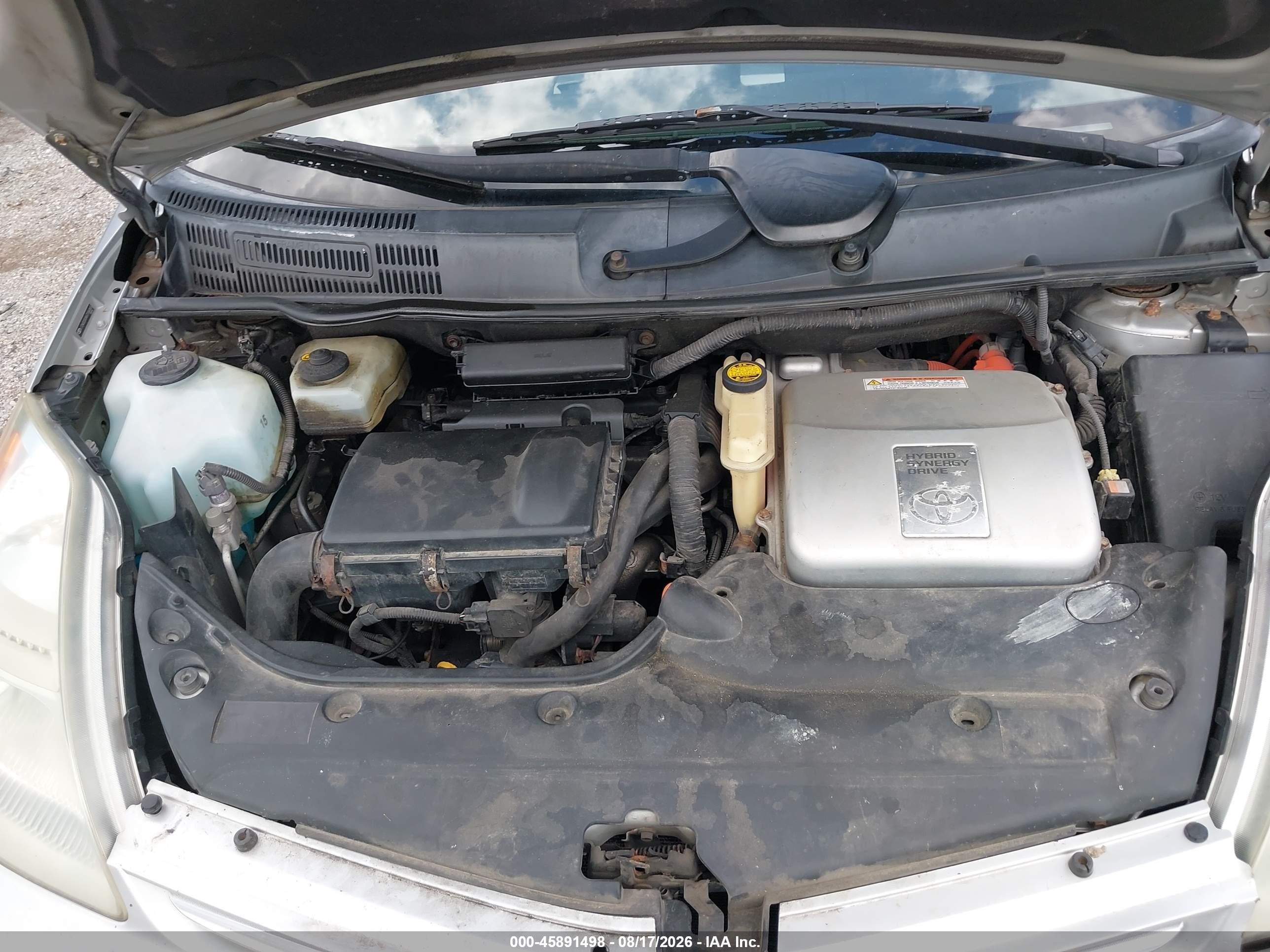 2006 Toyota Prius   Silver vin: JTDKB20UX63186865