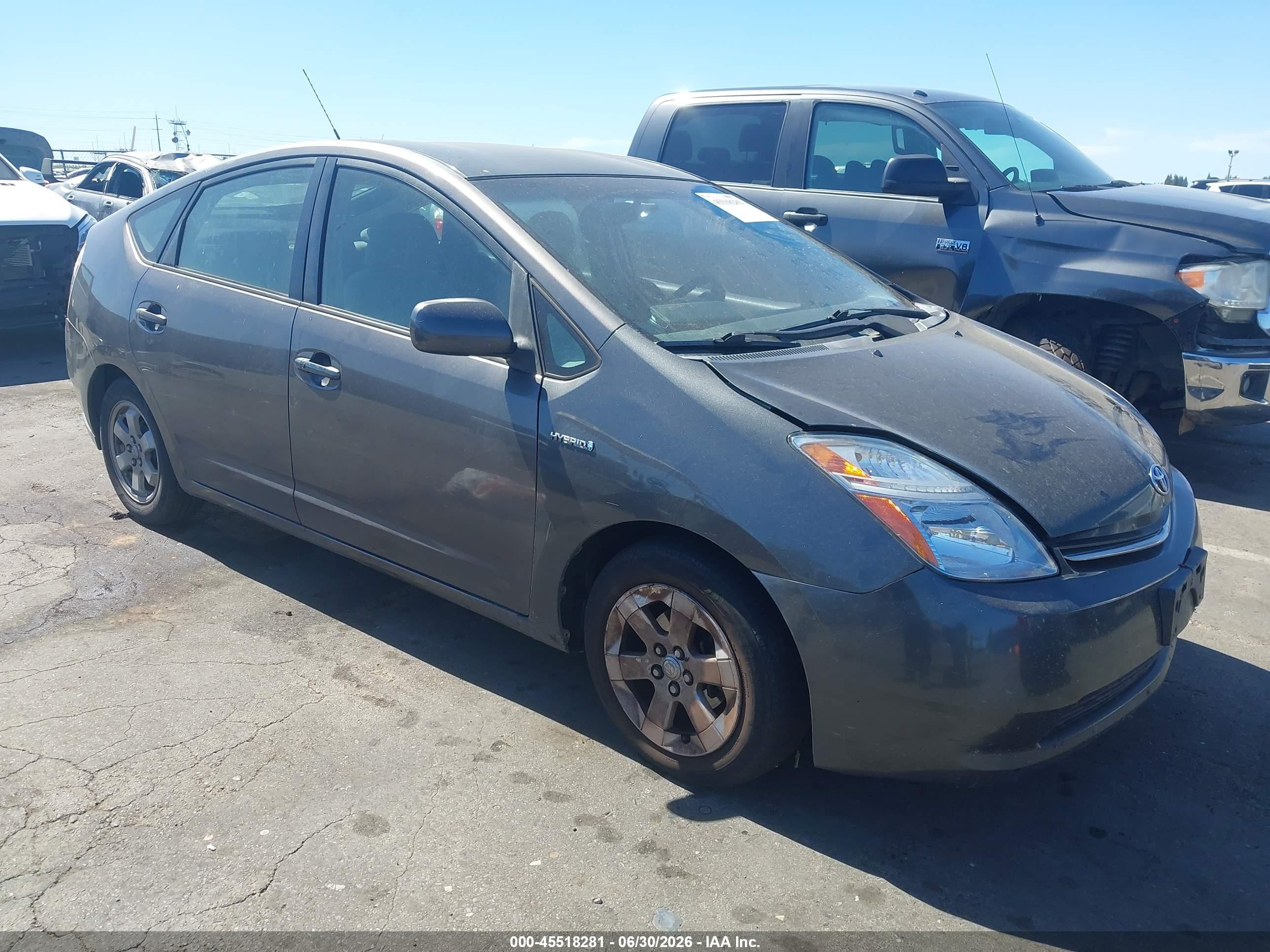 2006 Toyota Prius Gray vin: JTDKB20UX63194531