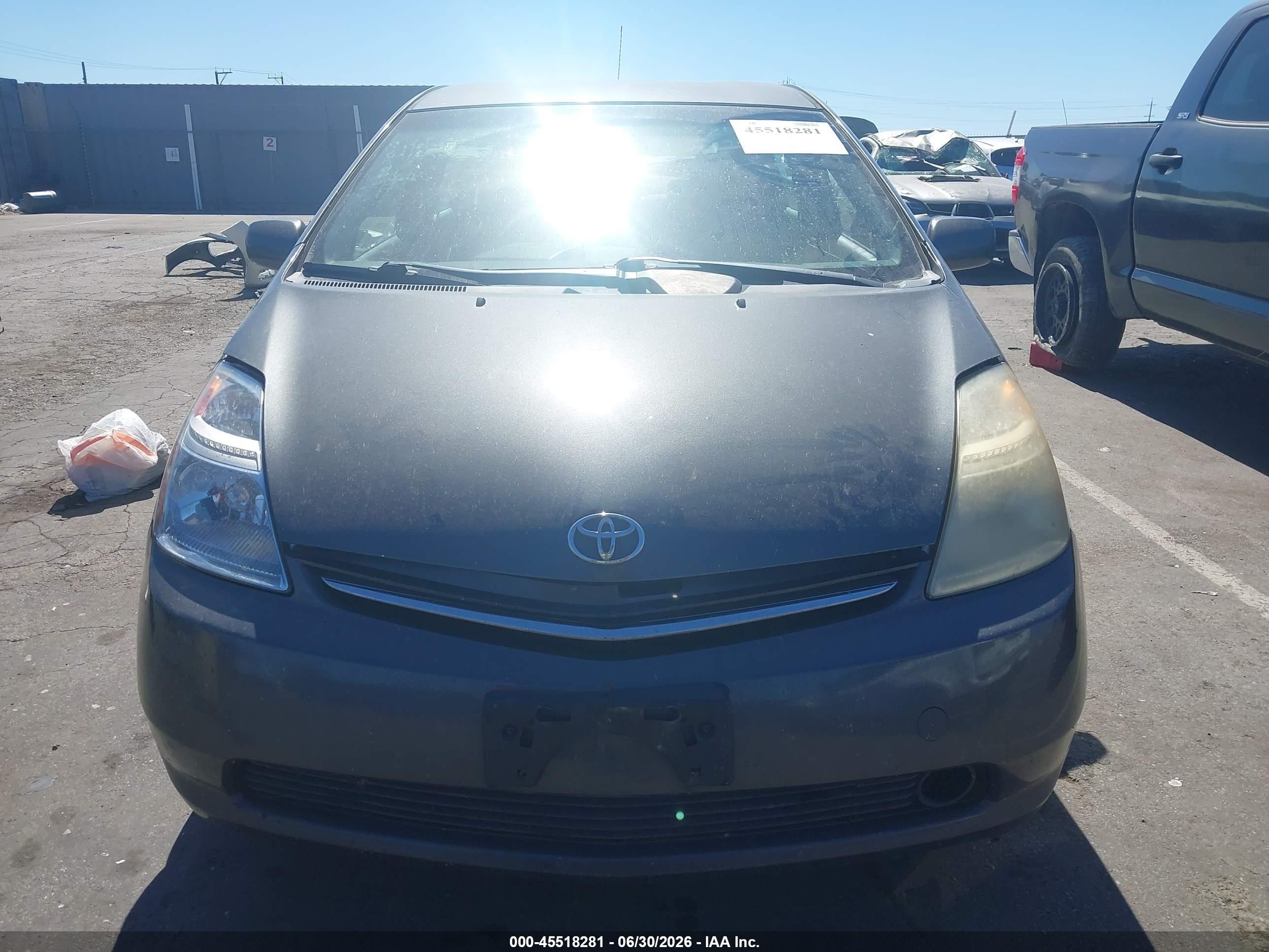 2006 Toyota Prius Gray vin: JTDKB20UX63194531
