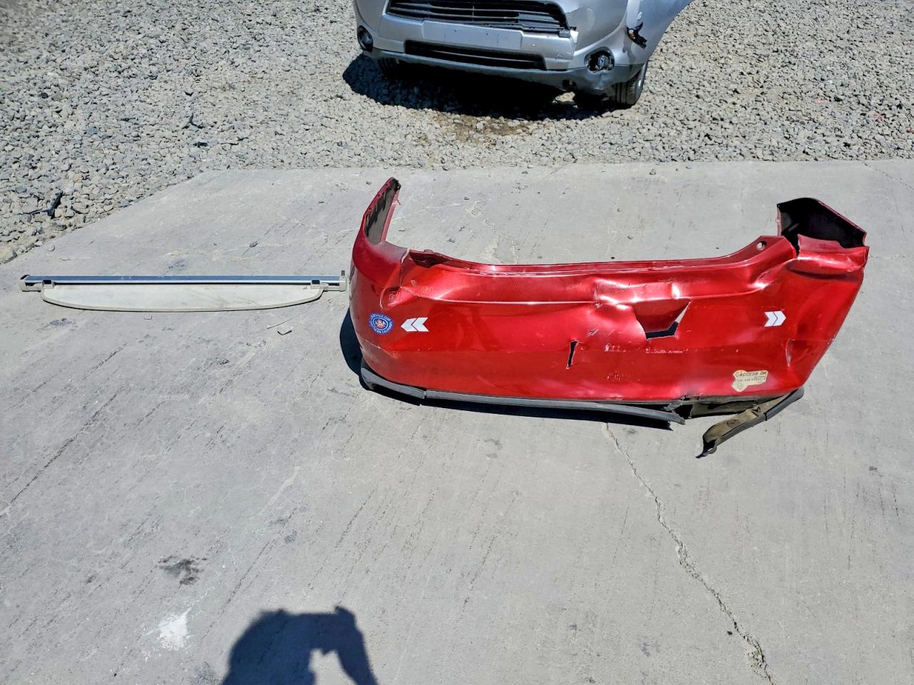 2006 Toyota Prius Base Красный vin: JTDKB20UX67064046