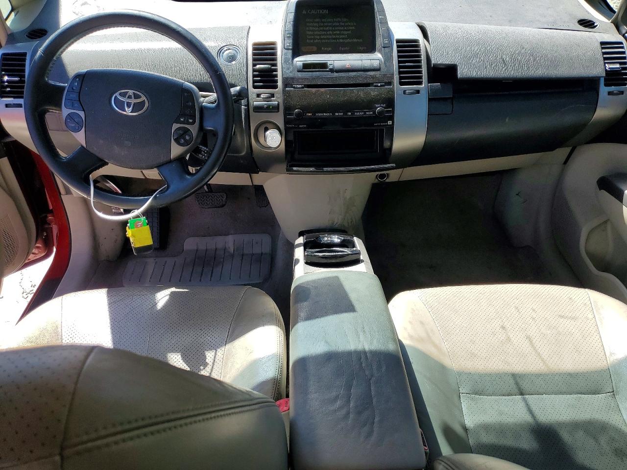 2006 Toyota Prius Base Красный vin: JTDKB20UX67064046