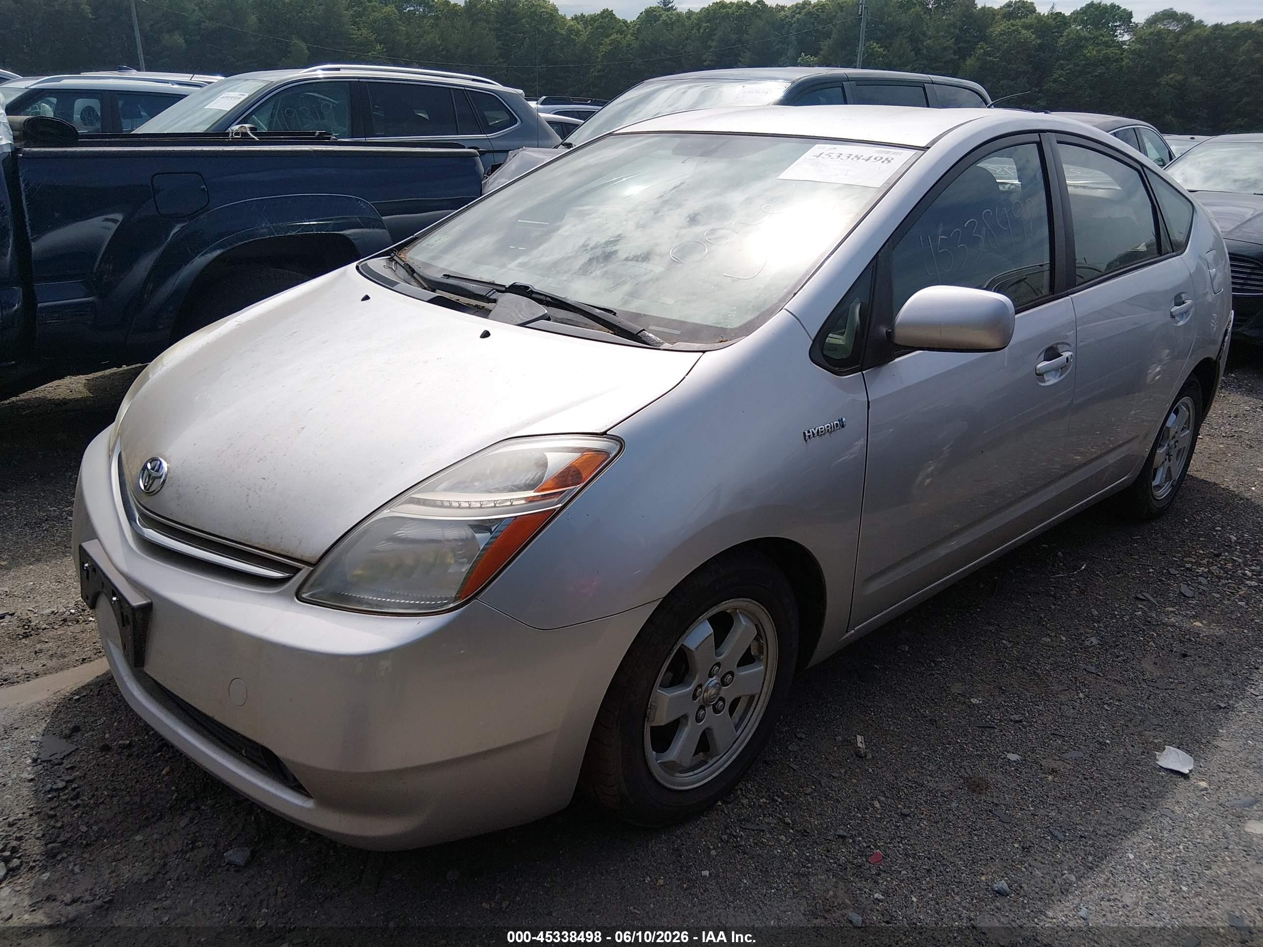 2006 Toyota Prius   Серебряный vin: JTDKB20UX67083261