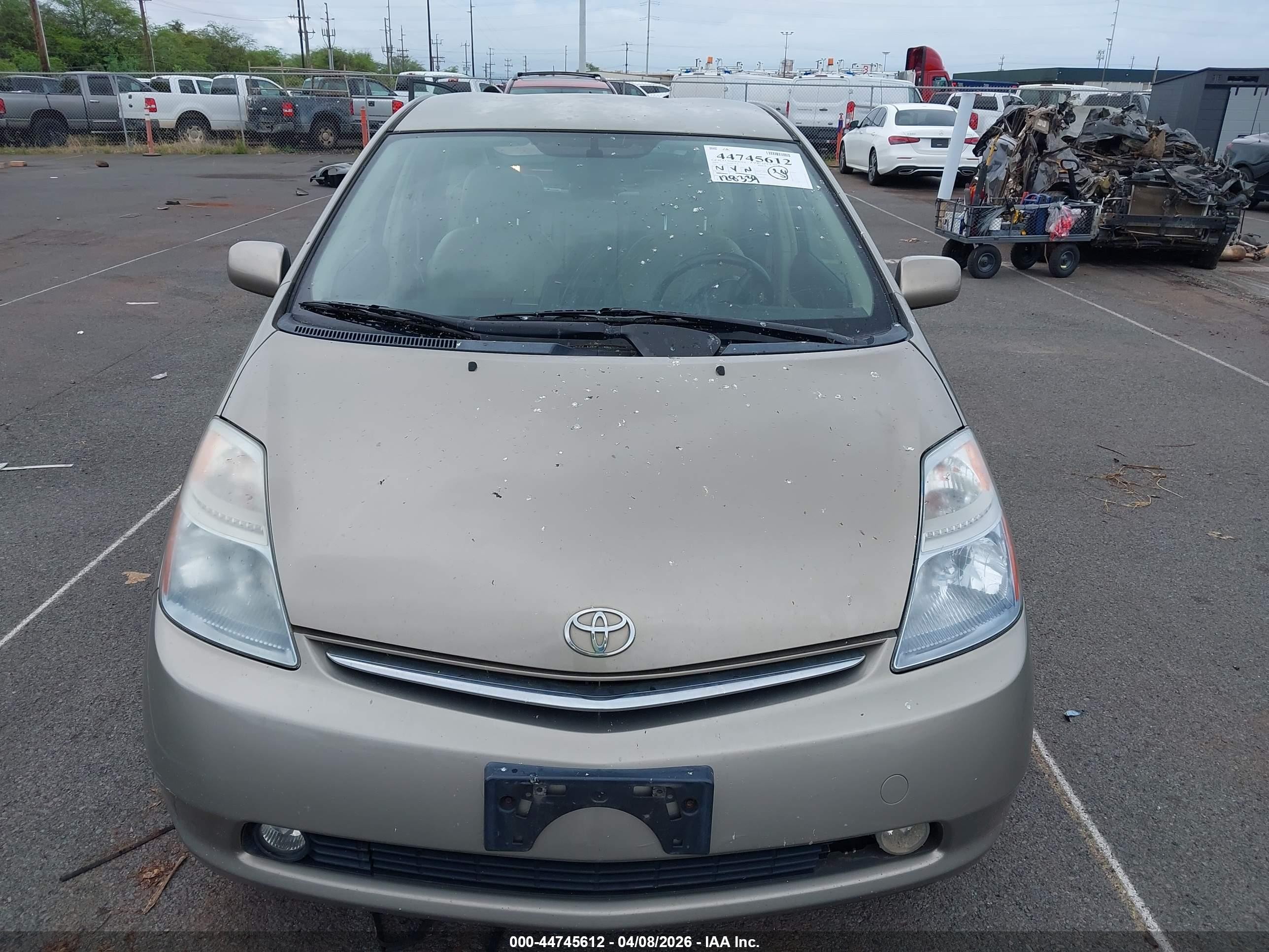 2006 Toyota Prius   Gold vin: JTDKB20UX67507165