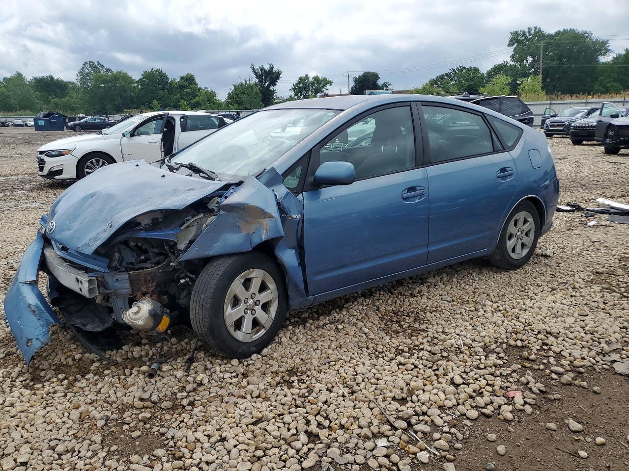 2006 Toyota Prius Base Blue vin: JTDKB20UX67512897