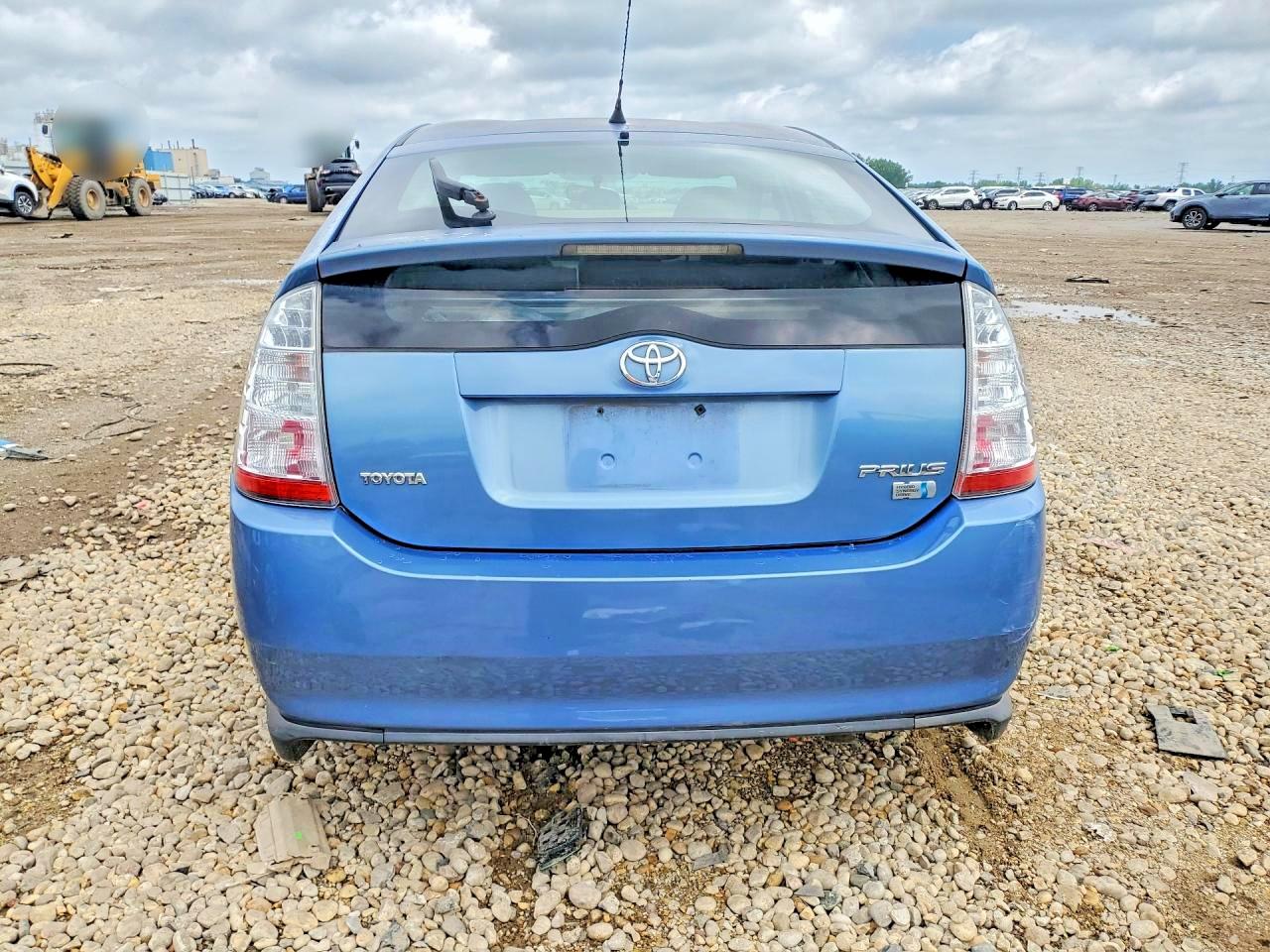 2006 Toyota Prius Base Blue vin: JTDKB20UX67512897