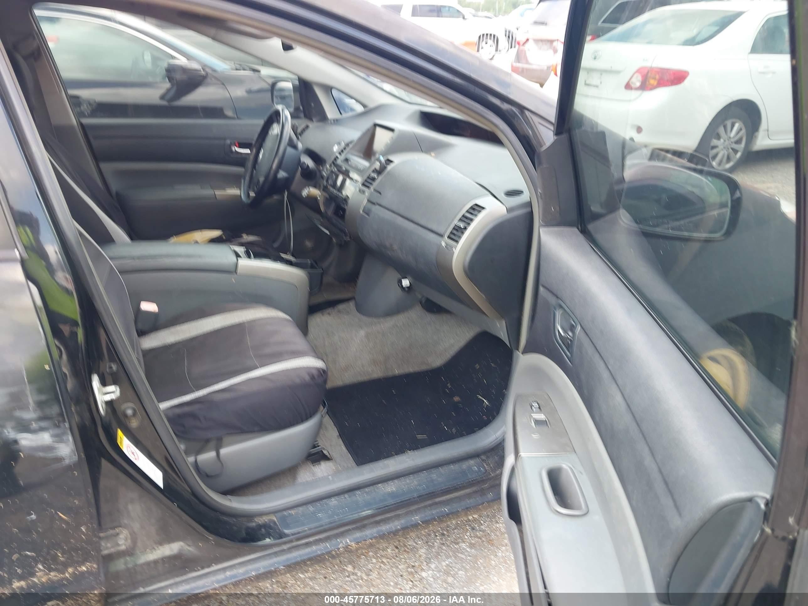 2006 Toyota Prius   Black vin: JTDKB20UX67515346