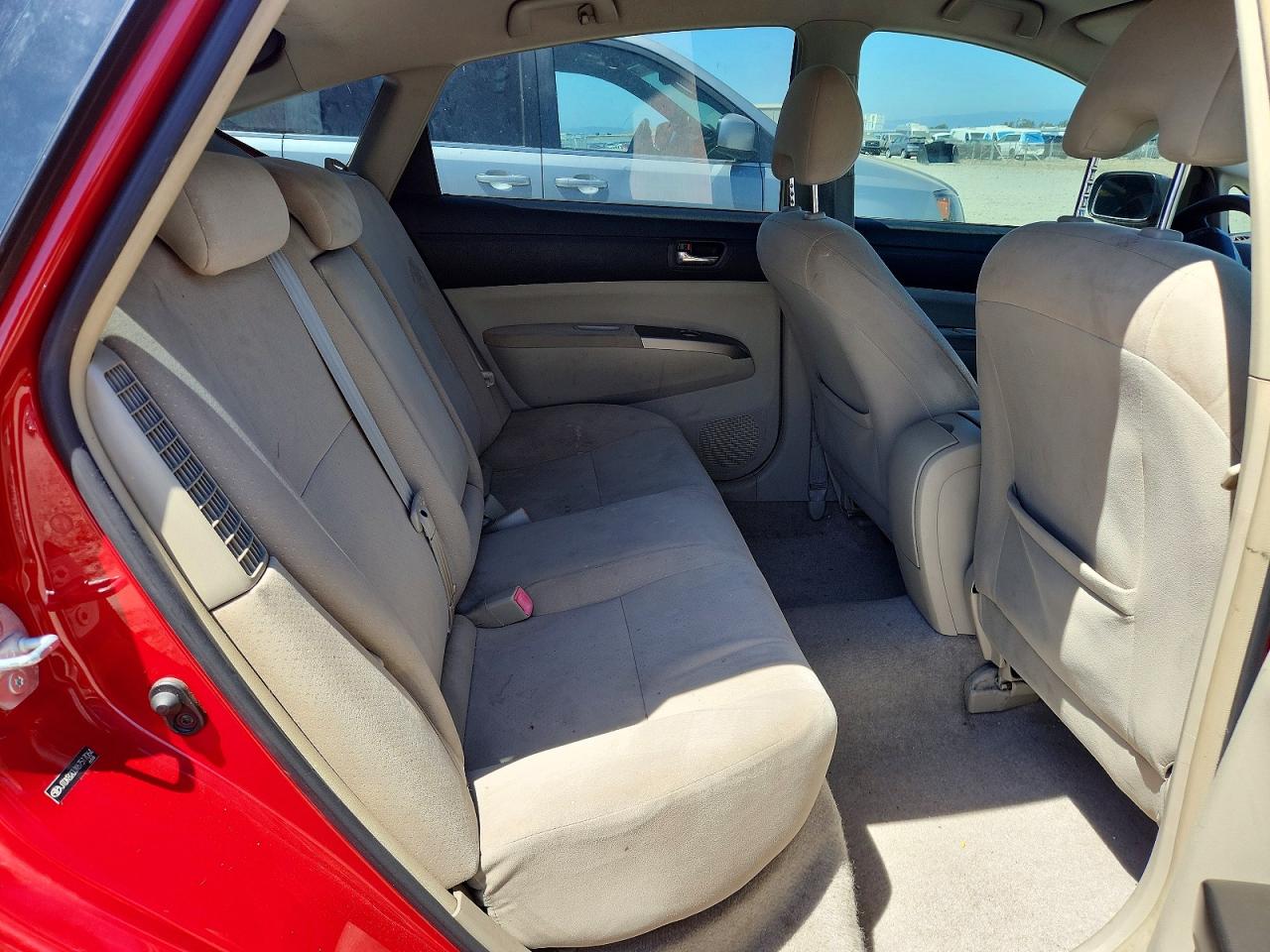 2006 Toyota Prius Base Red vin: JTDKB20UX67517064