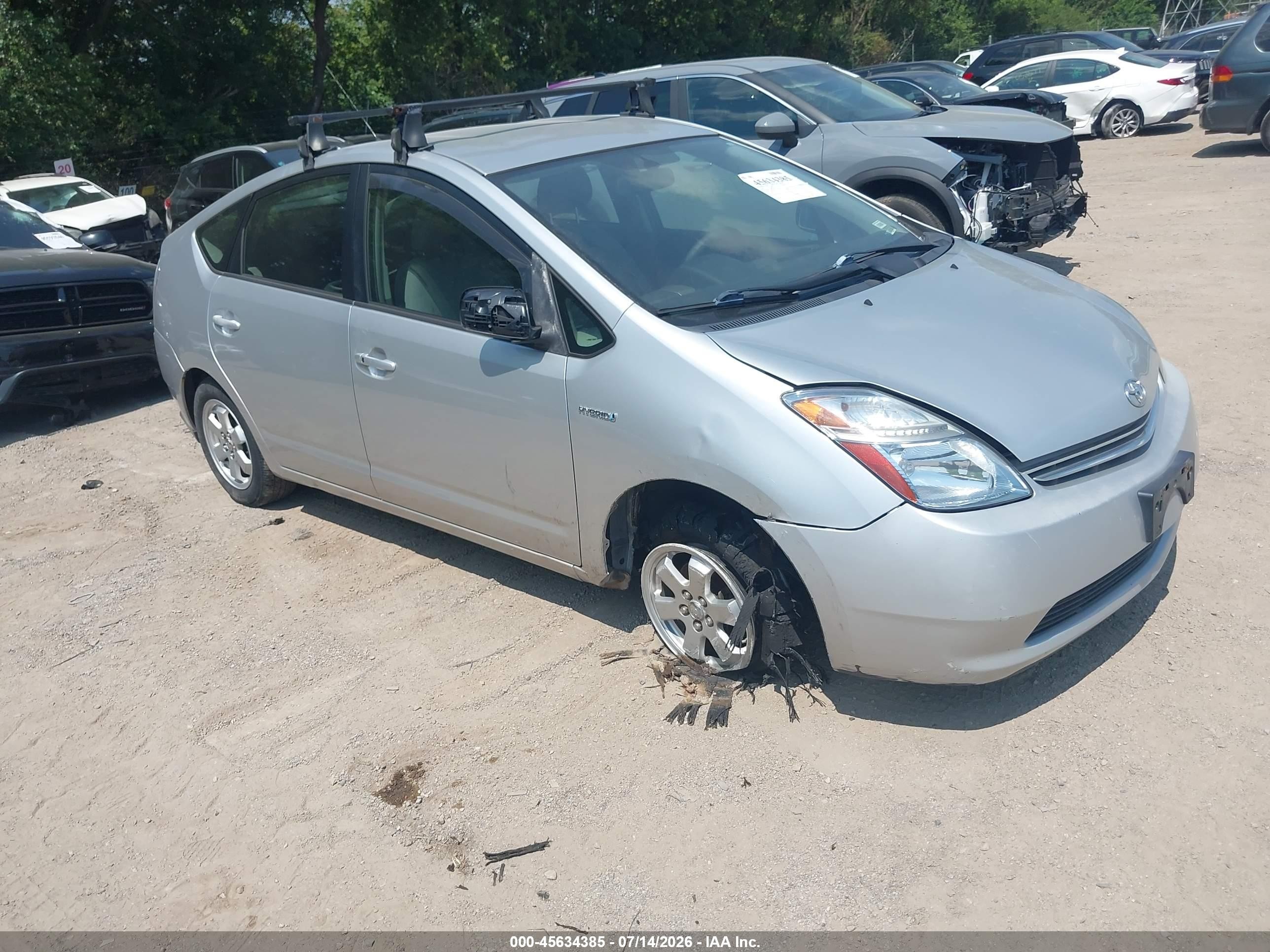 2006 Toyota Prius   Silver vin: JTDKB20UX67521857