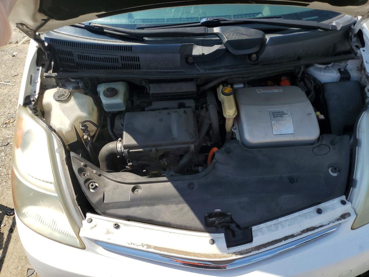 2006 Toyota Prius Base Белый vin: JTDKB20UX67529540