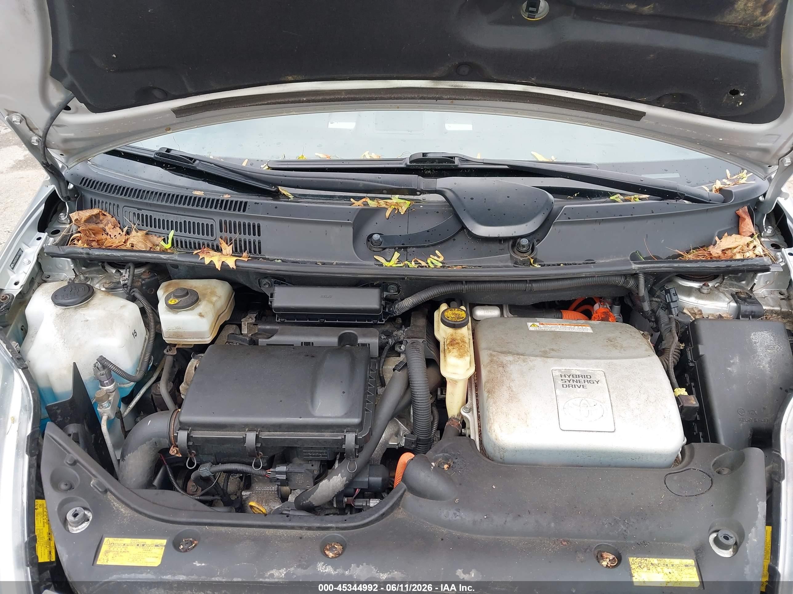 2006 Toyota Prius   Silver vin: JTDKB20UX67530851