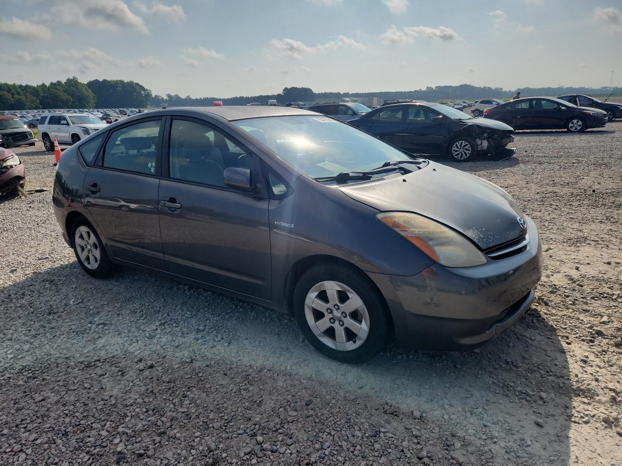 2007 Toyota Prius Base Серый vin: JTDKB20UX73226864