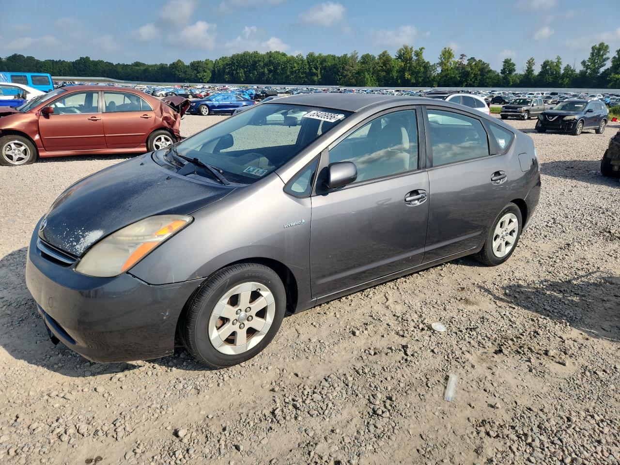 2007 Toyota Prius Base Серый vin: JTDKB20UX73226864