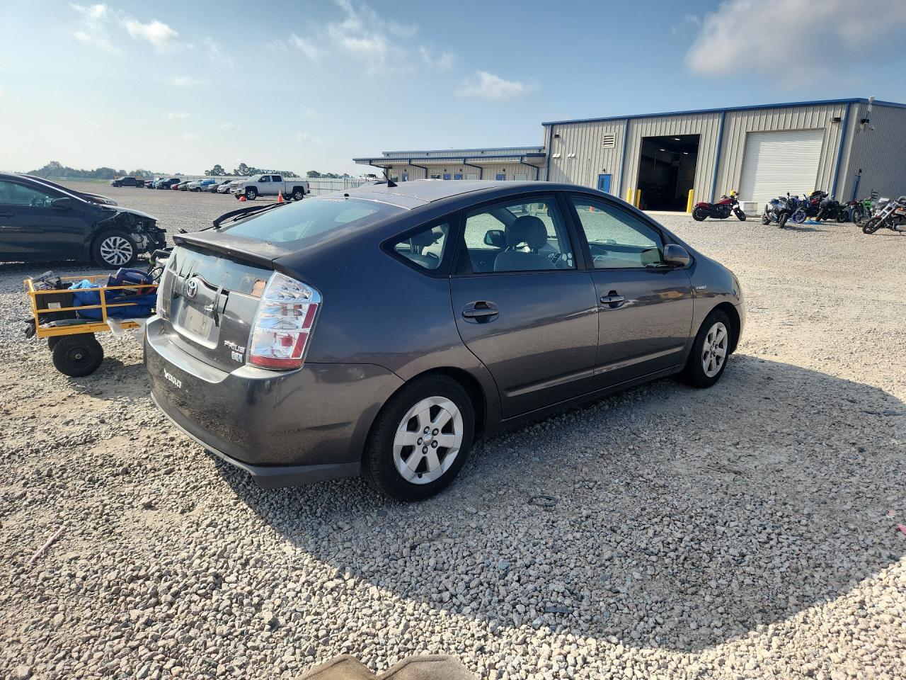 2007 Toyota Prius Base Серый vin: JTDKB20UX73226864