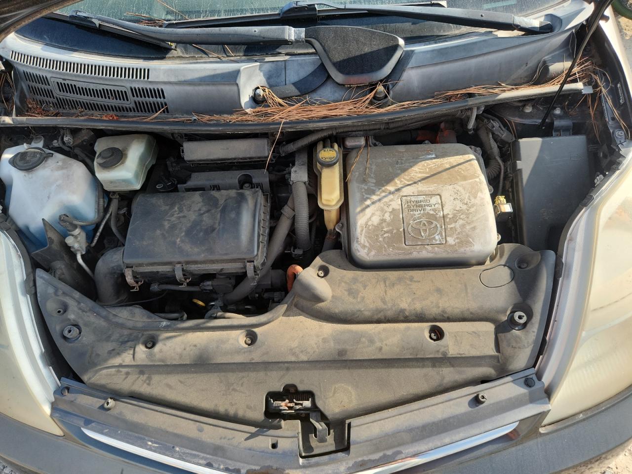 2007 Toyota Prius Base Серый vin: JTDKB20UX73226864
