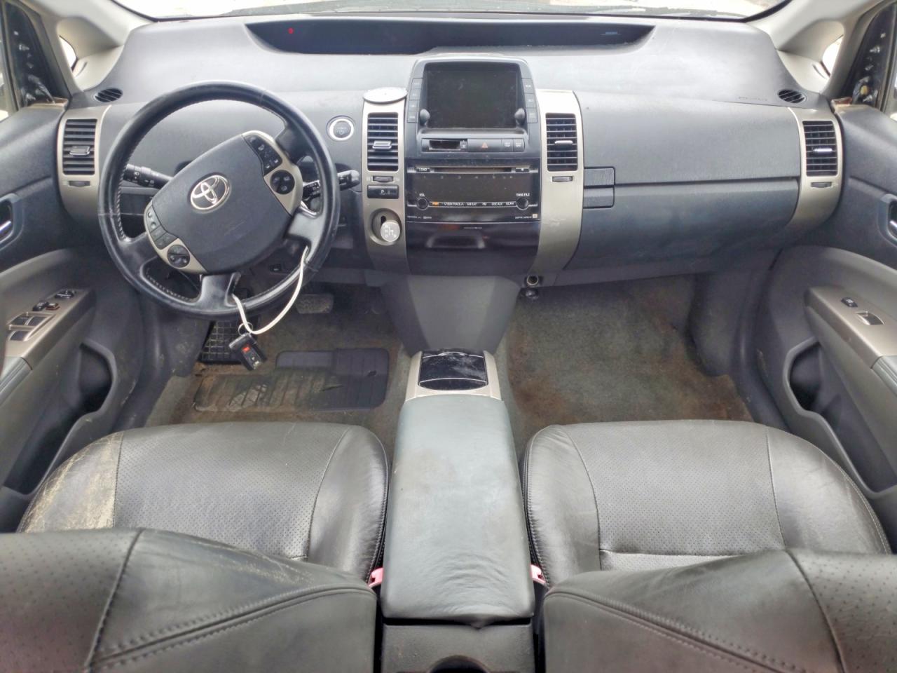 2007 Toyota Prius Base Gray vin: JTDKB20UX73228047