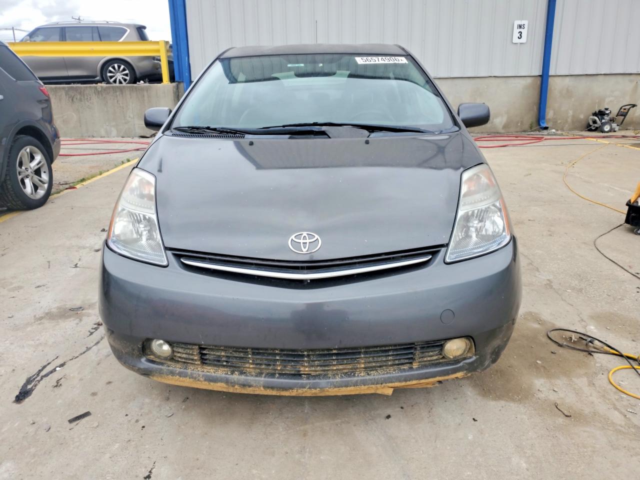 2007 Toyota Prius Base Gray vin: JTDKB20UX73228047