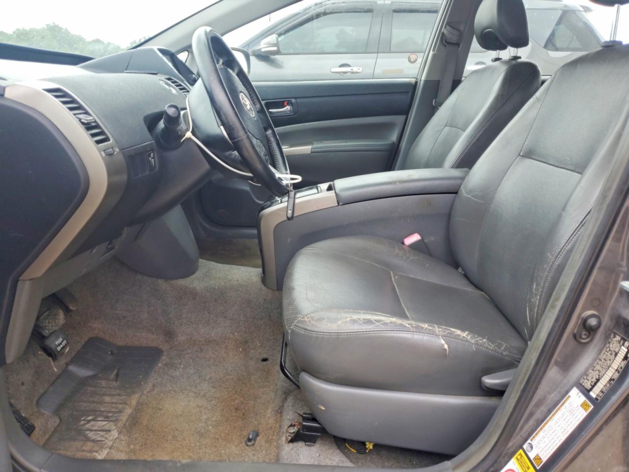 2007 Toyota Prius Base Gray vin: JTDKB20UX73228047