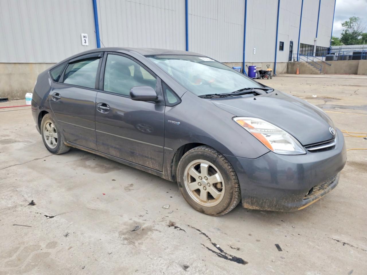2007 Toyota Prius Base Gray vin: JTDKB20UX73228047