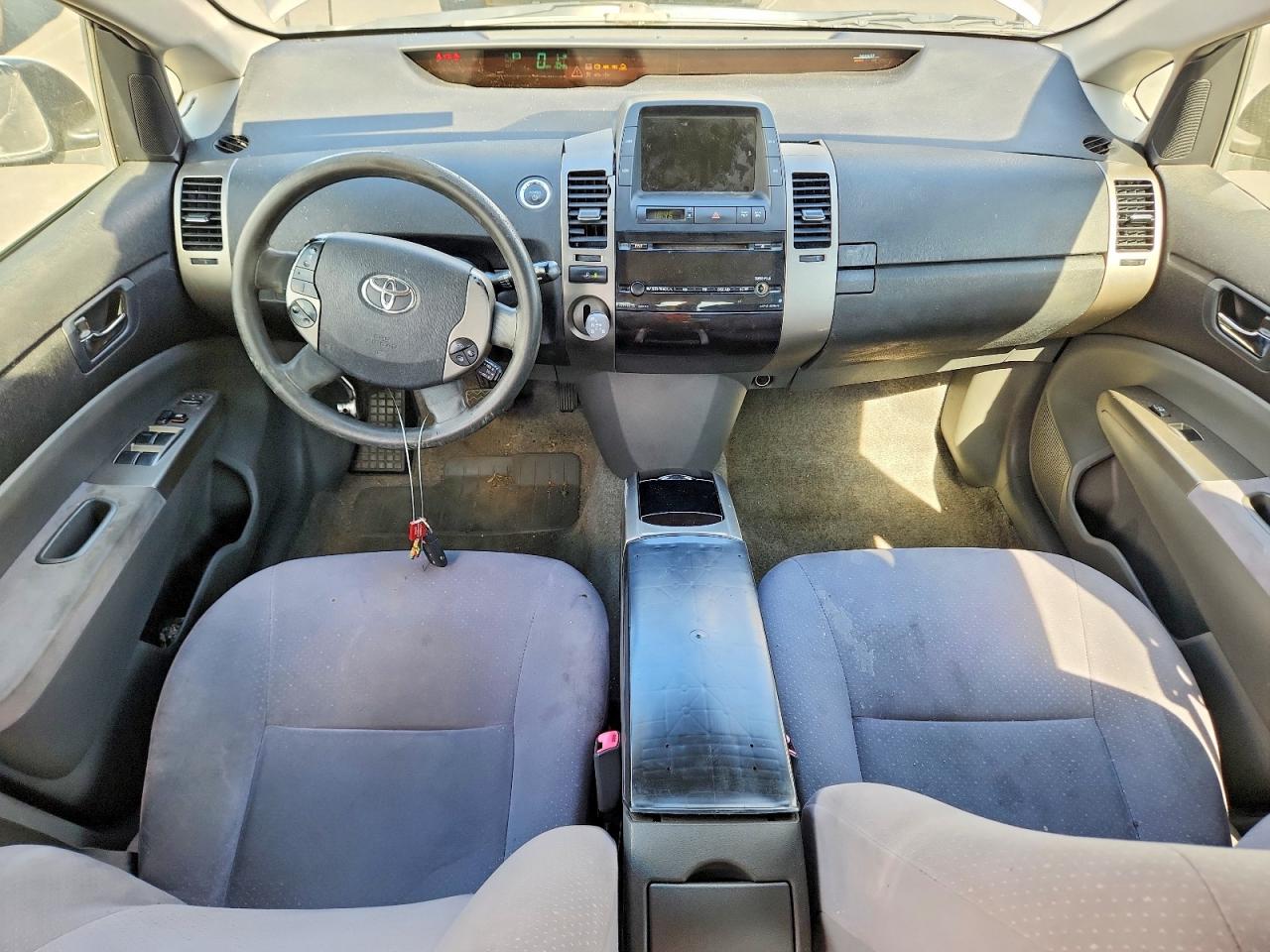 2007 Toyota Prius Base Gray vin: JTDKB20UX73234592