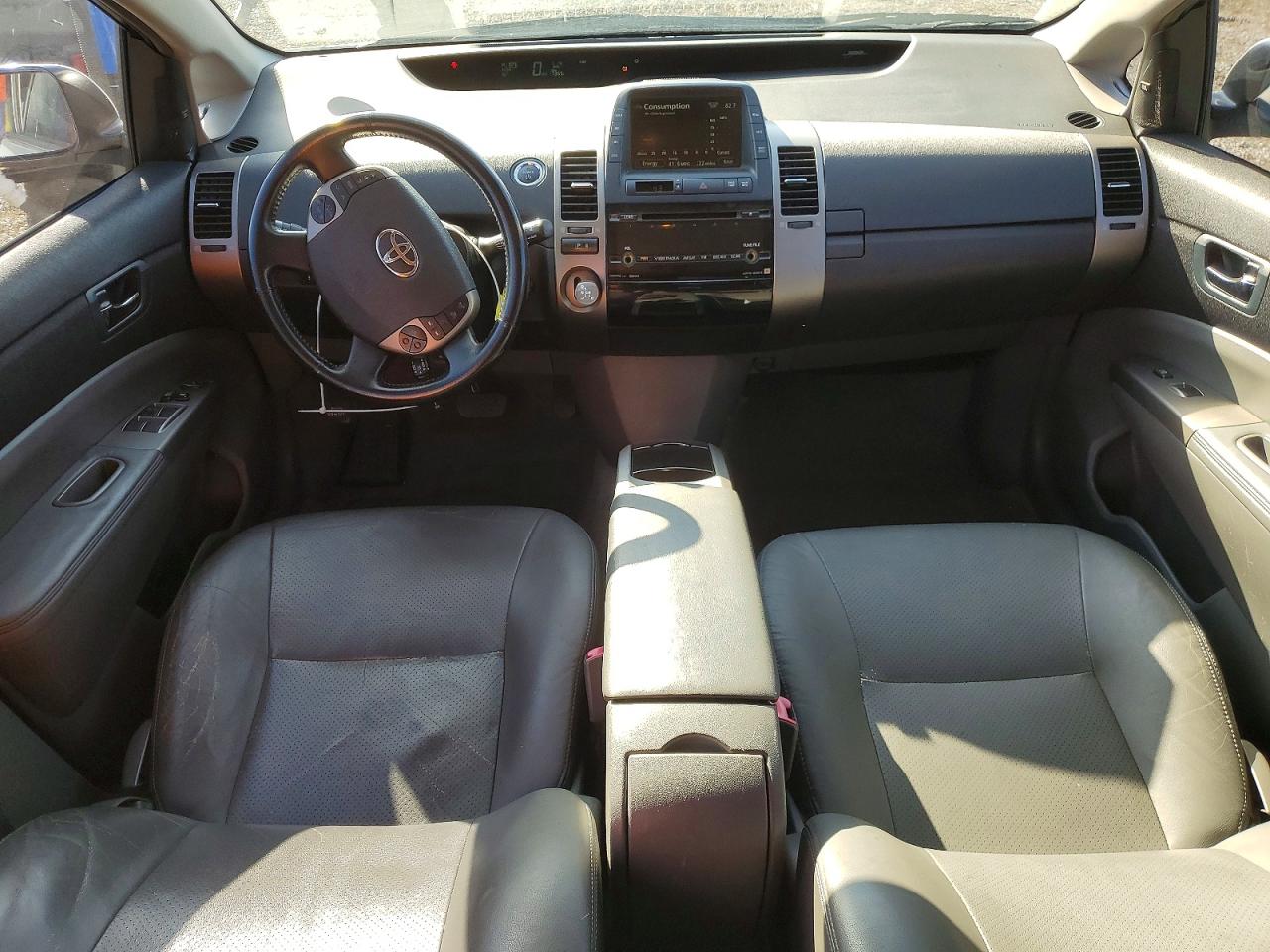 2007 Toyota Prius Base Silver vin: JTDKB20UX73247522