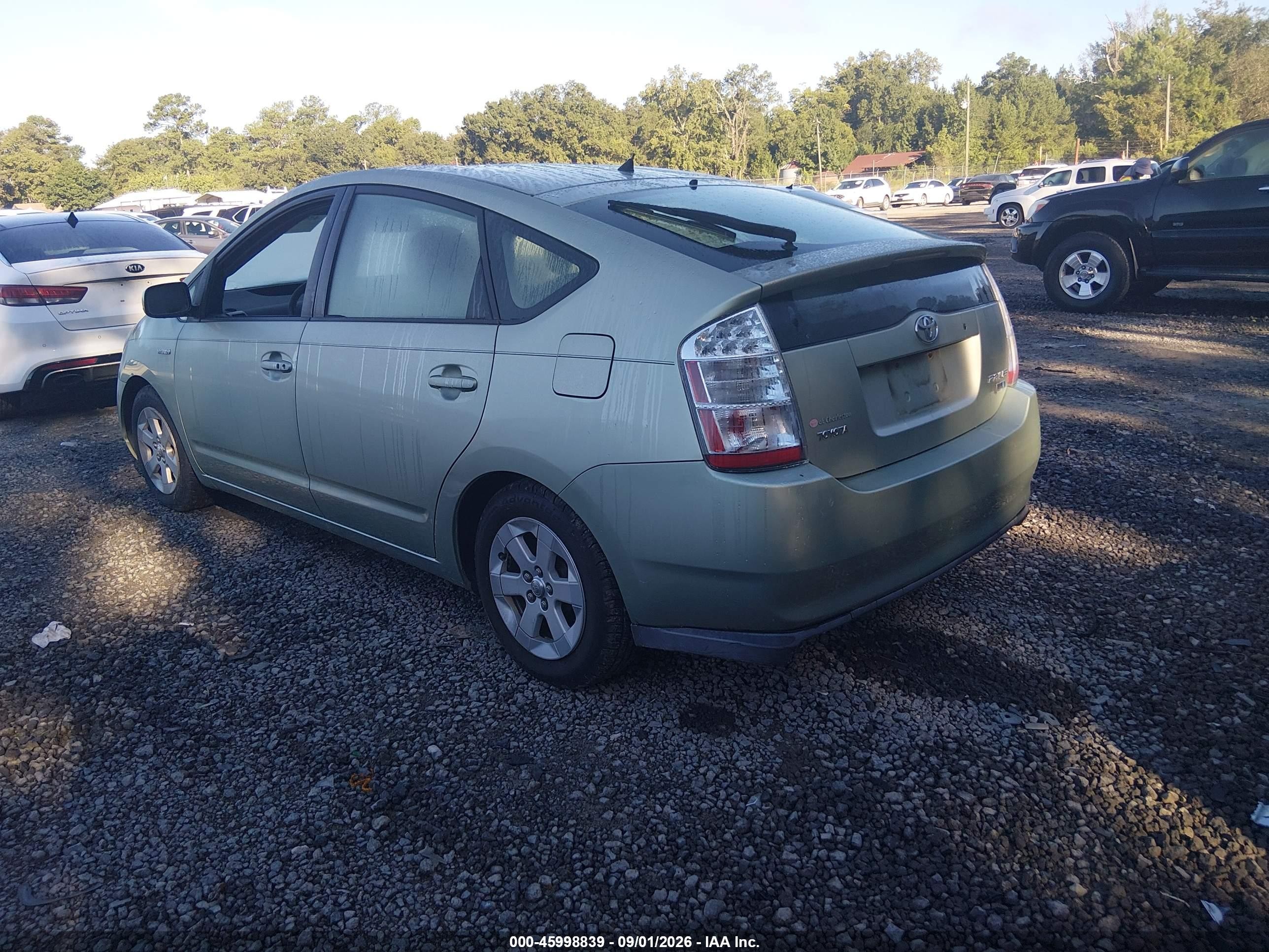 2007 Toyota Prius   Зеленый vin: JTDKB20UX73249013