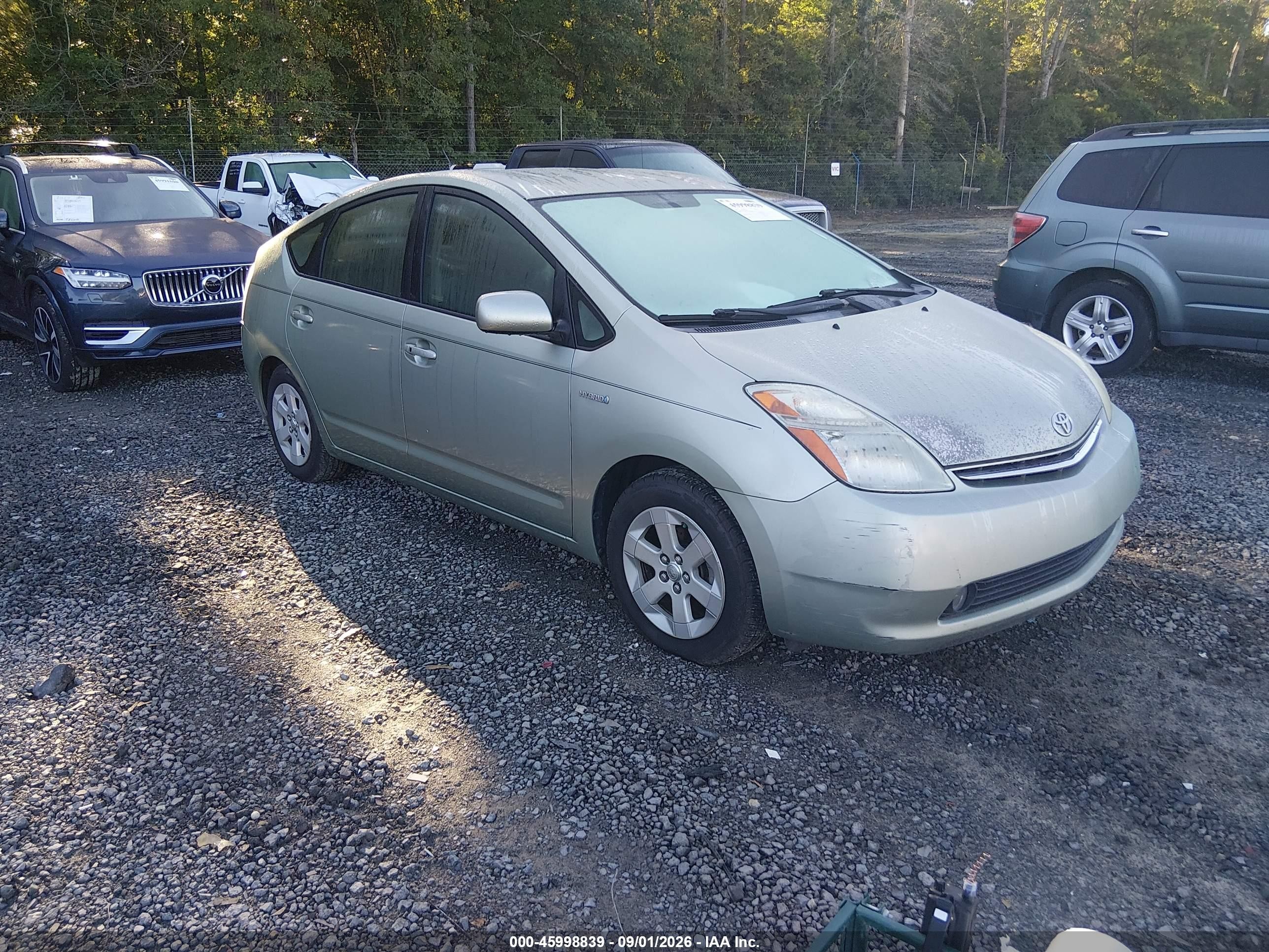 2007 Toyota Prius   Зеленый vin: JTDKB20UX73249013