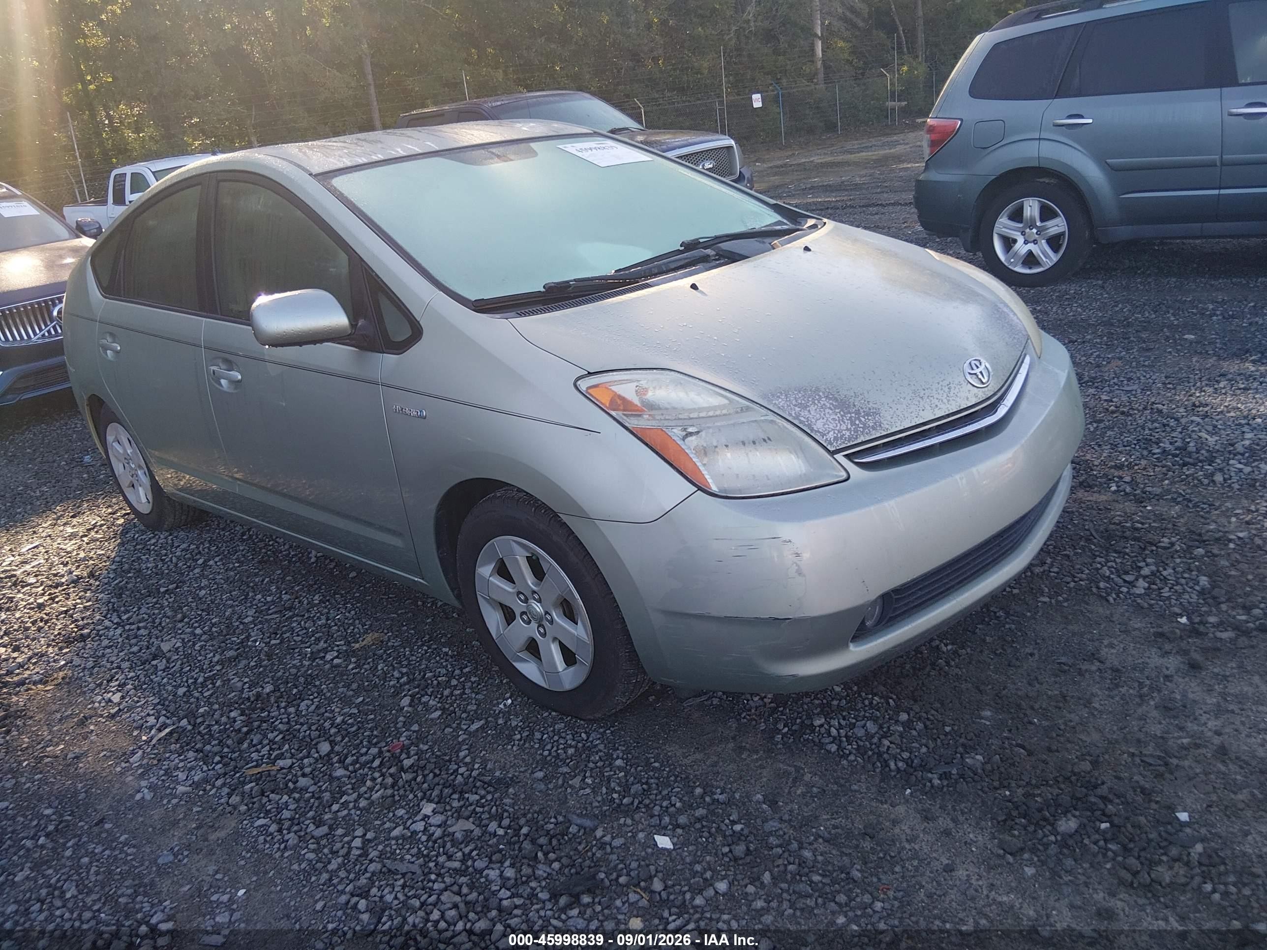 2007 Toyota Prius   Зеленый vin: JTDKB20UX73249013
