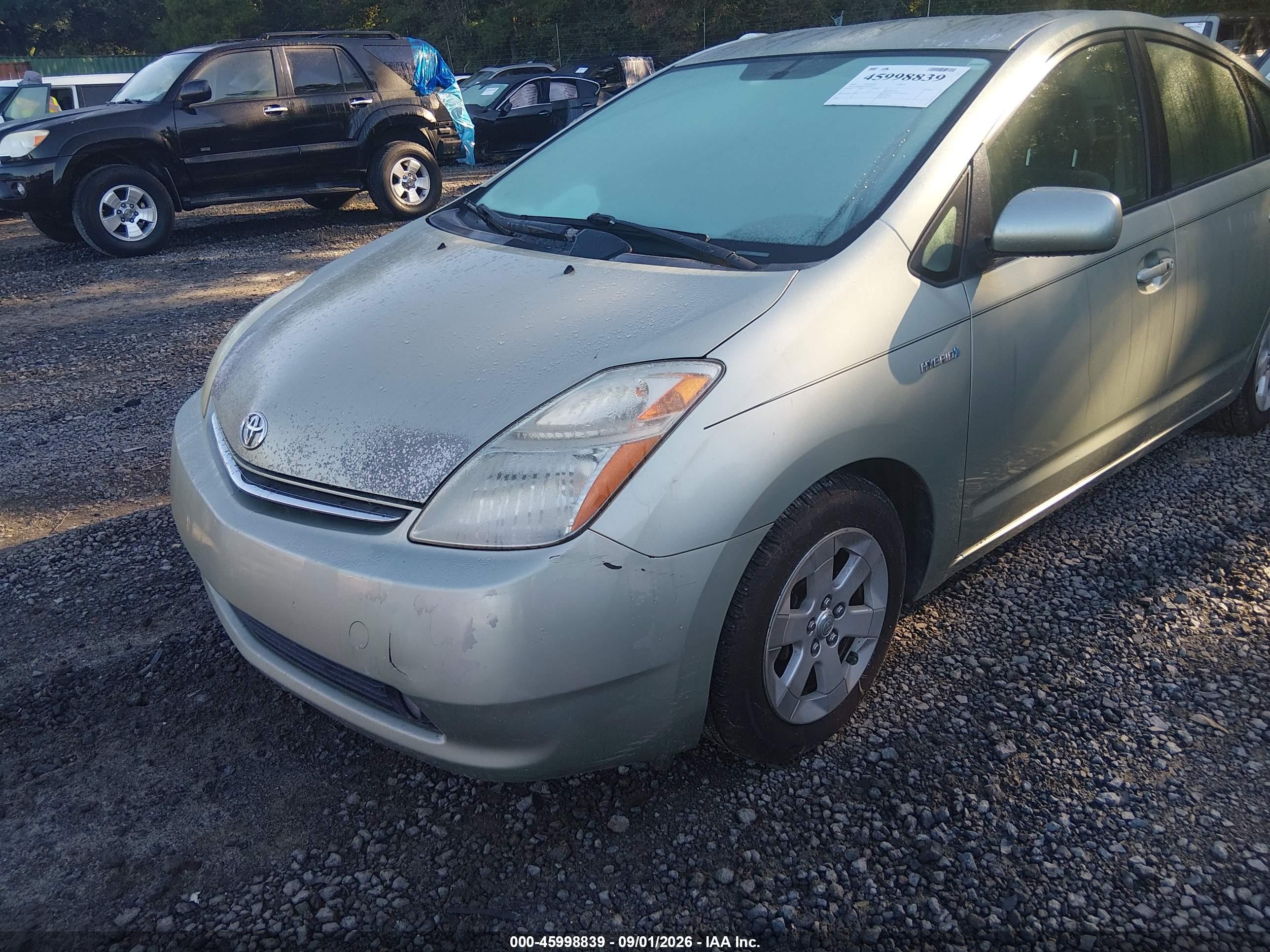 2007 Toyota Prius   Зеленый vin: JTDKB20UX73249013