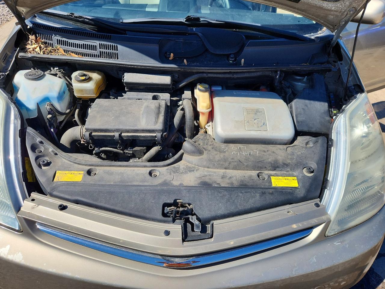2007 Toyota Prius Base Желто-коричневый vin: JTDKB20UX73251344