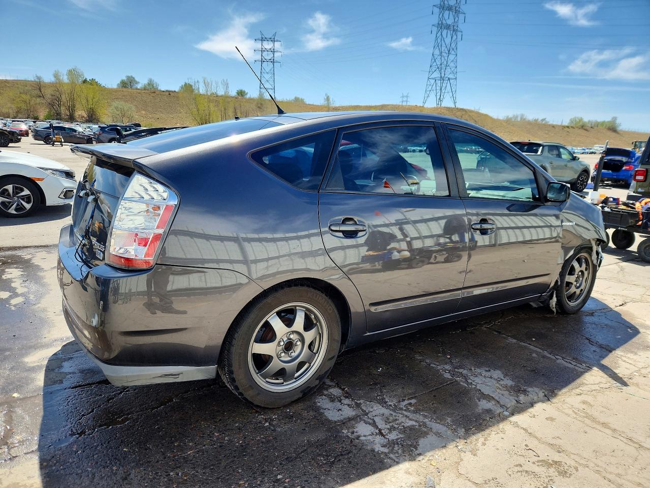 2007 Toyota Prius Touring Gray vin: JTDKB20UX73263798